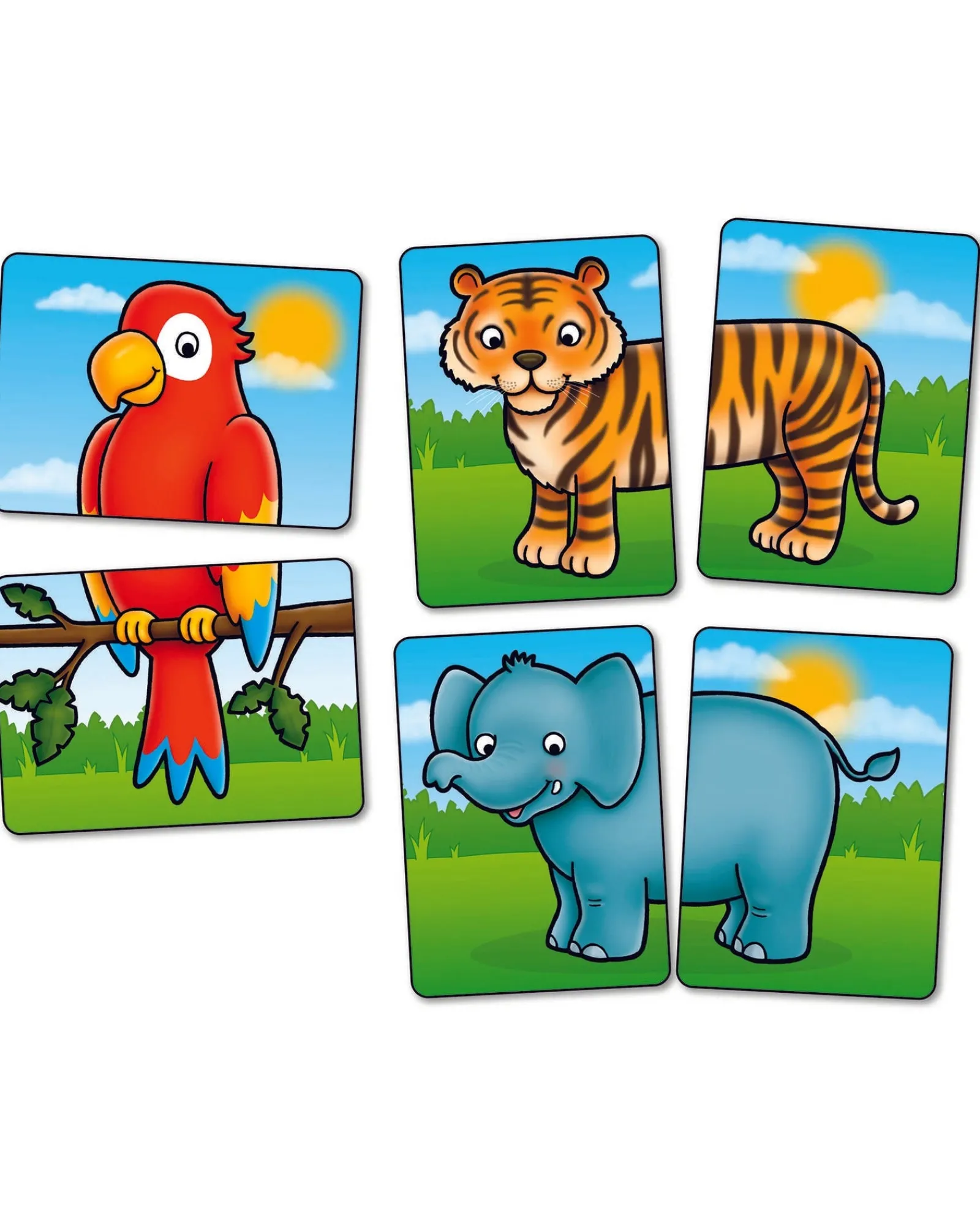 Orchard Toys Jungle Heads Tails Flash Sale