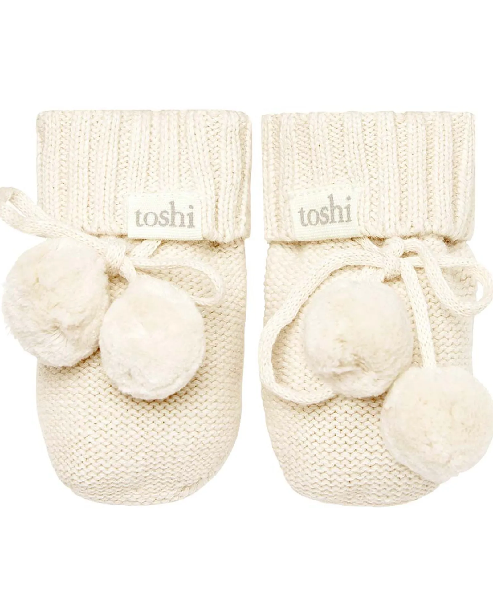 * Organic Booties Marley Cream 000 Sale