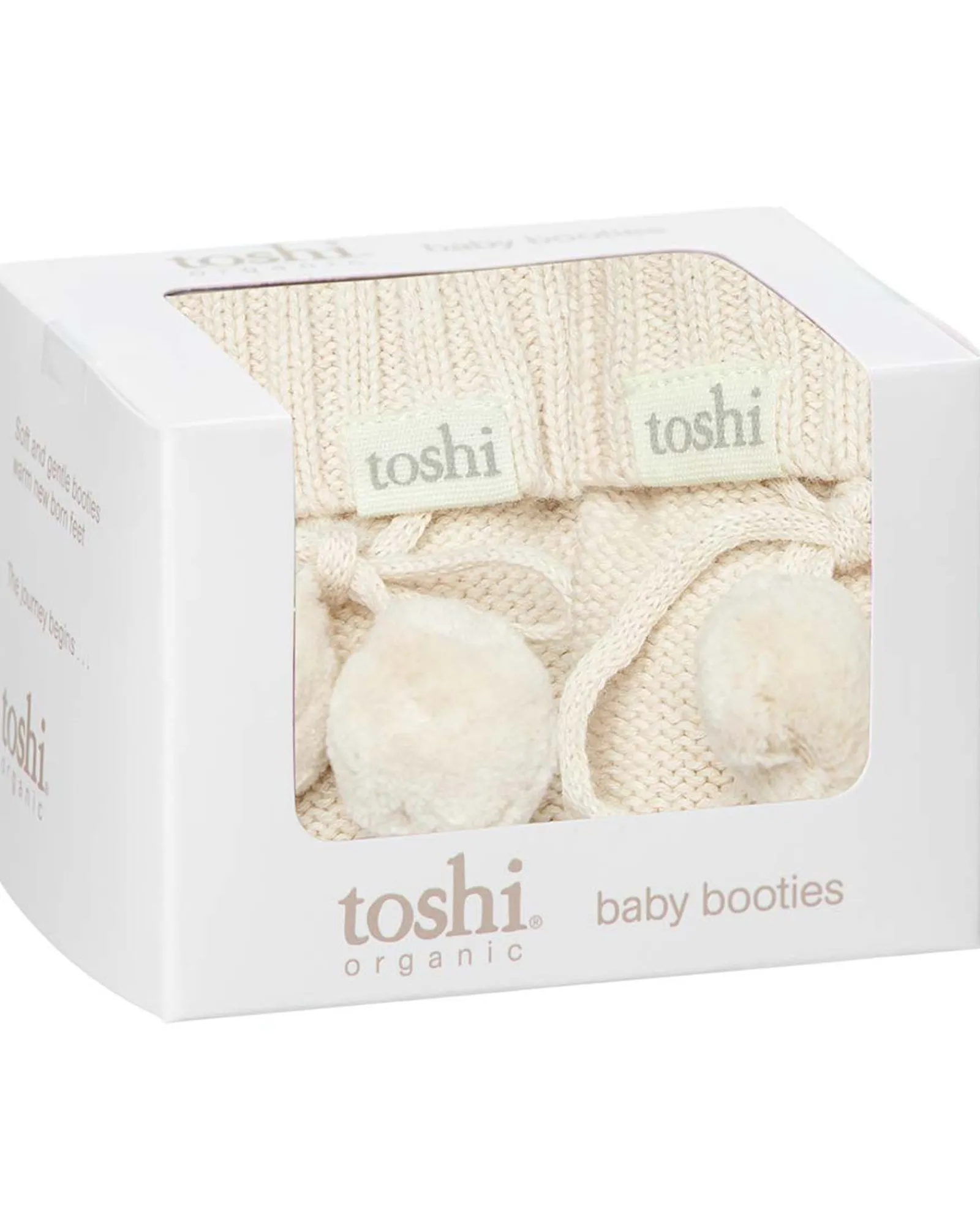 * Organic Booties Marley Cream 000 Sale