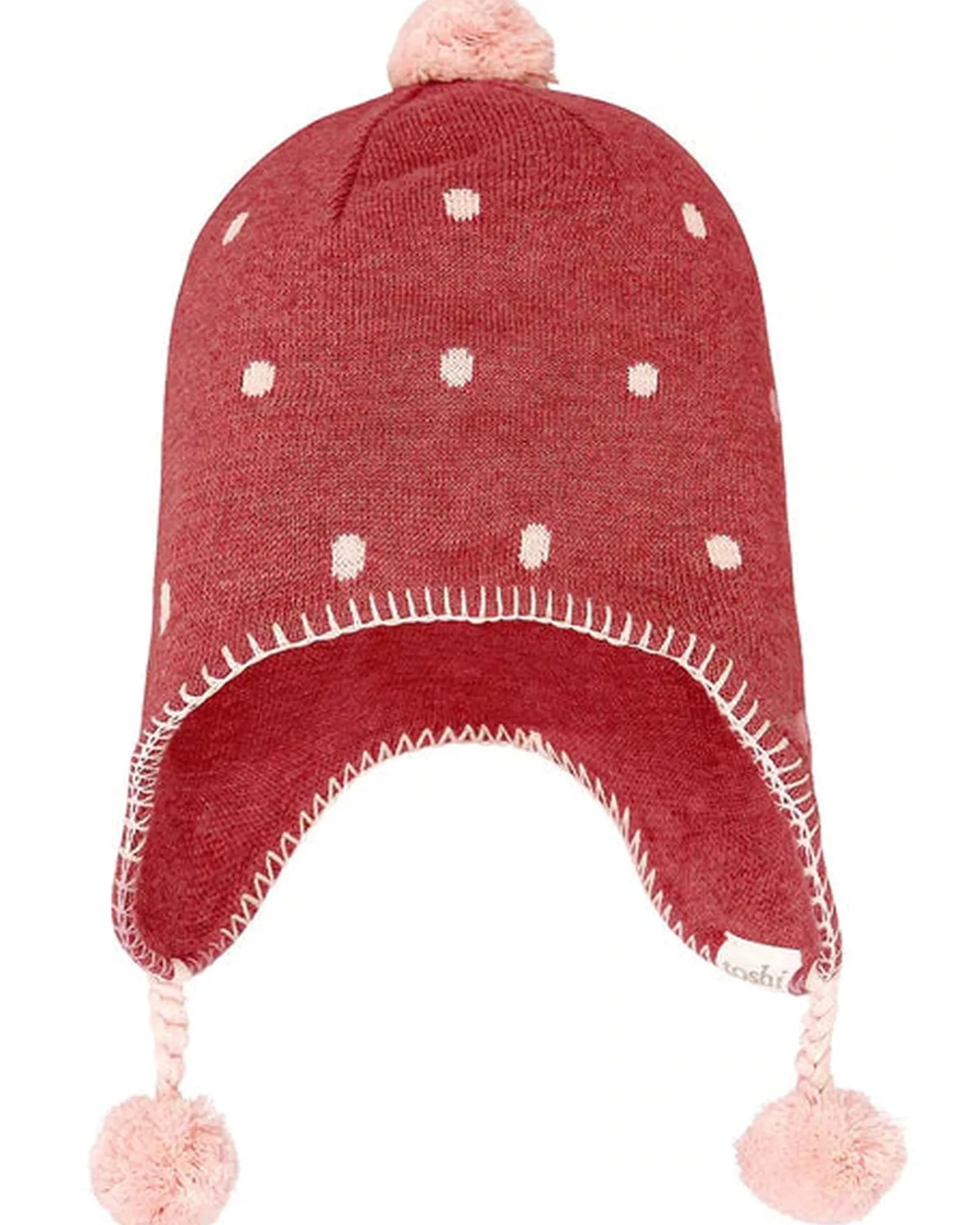 Toshi Organic Earmuff Magic Rosewood Small Fashion