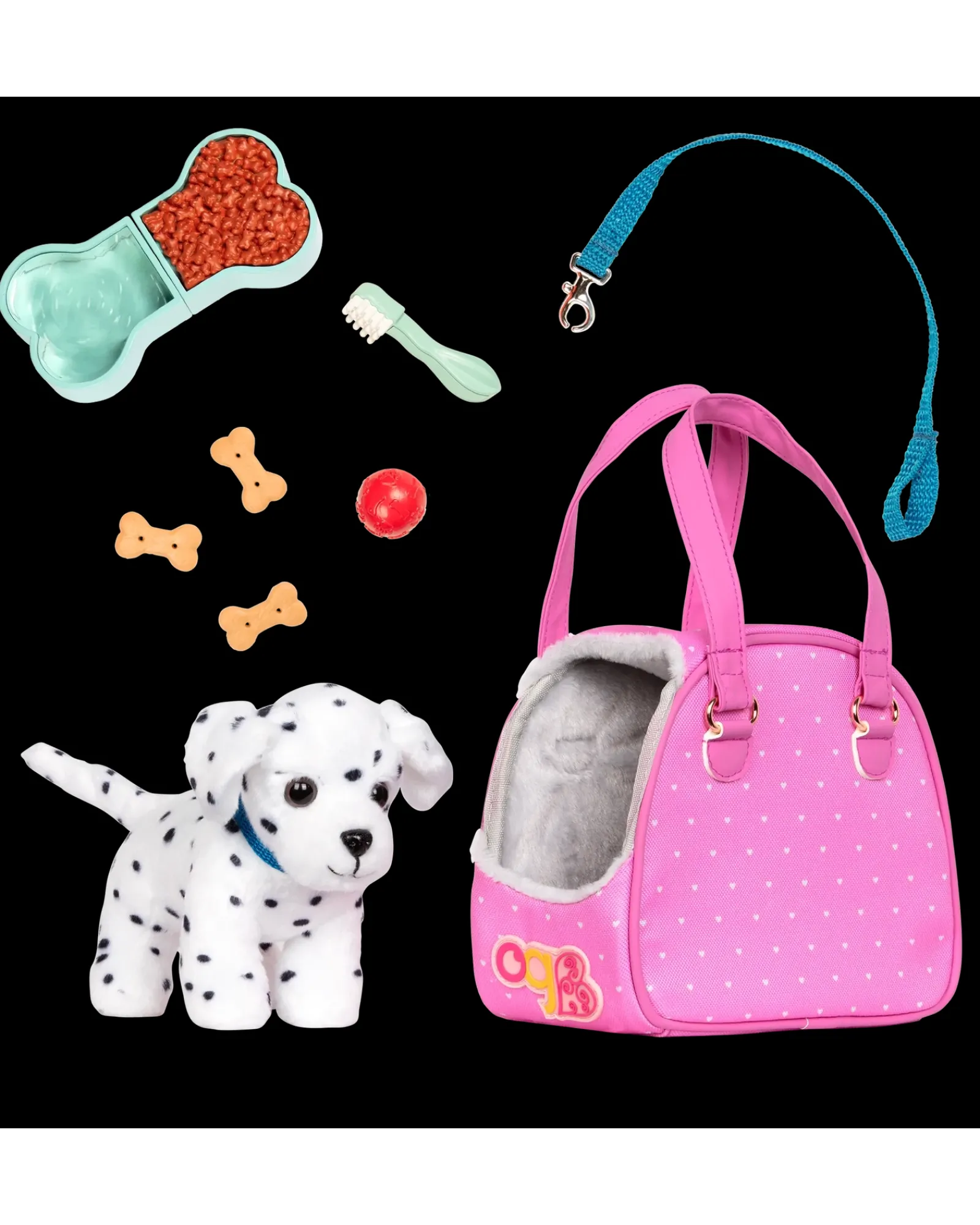 Our Generation 6 Inch Dalmatian Pup With Bag And Accessories Best
