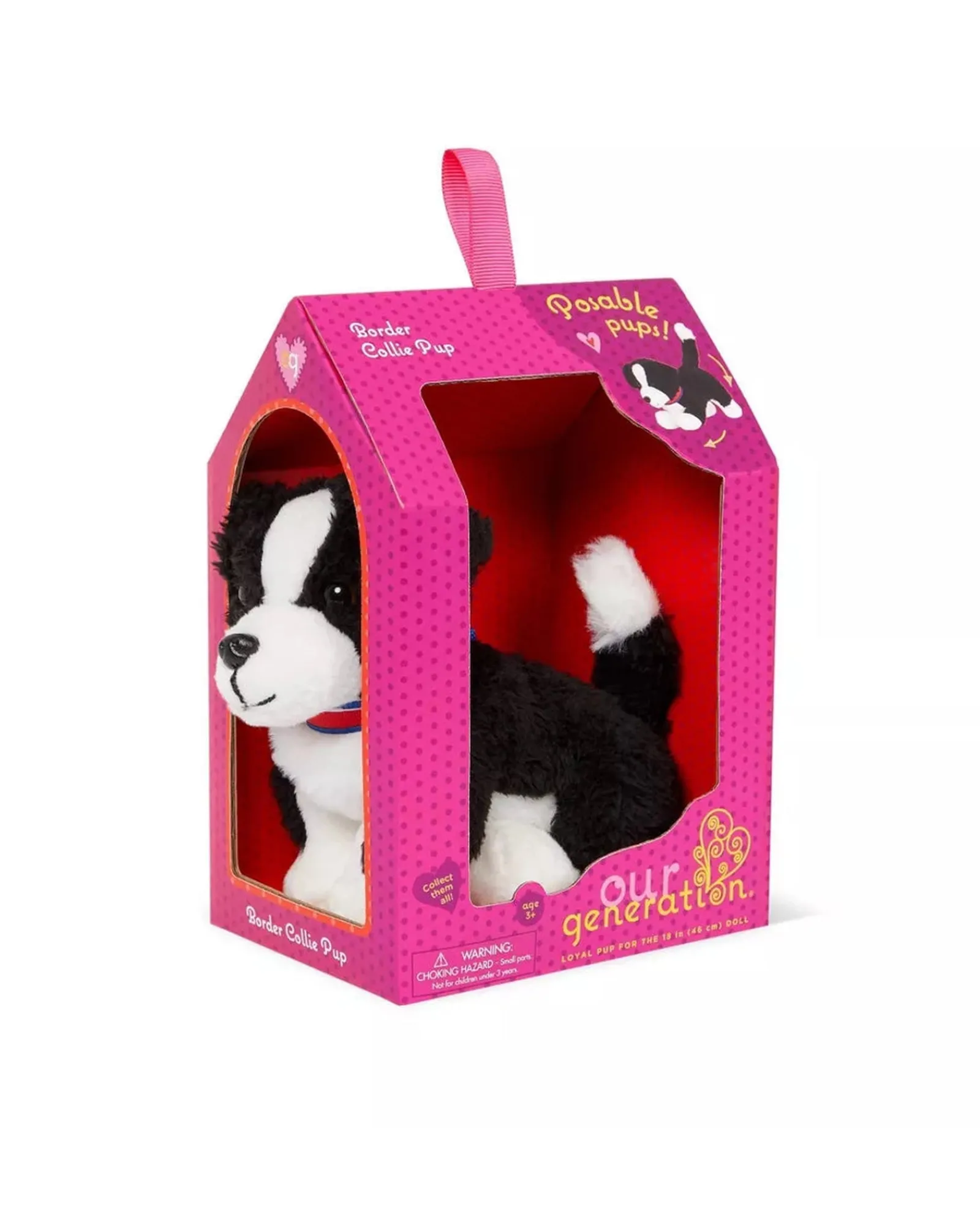 Our Generation 6 Inch Poseable Border Collie Pup Flash Sale