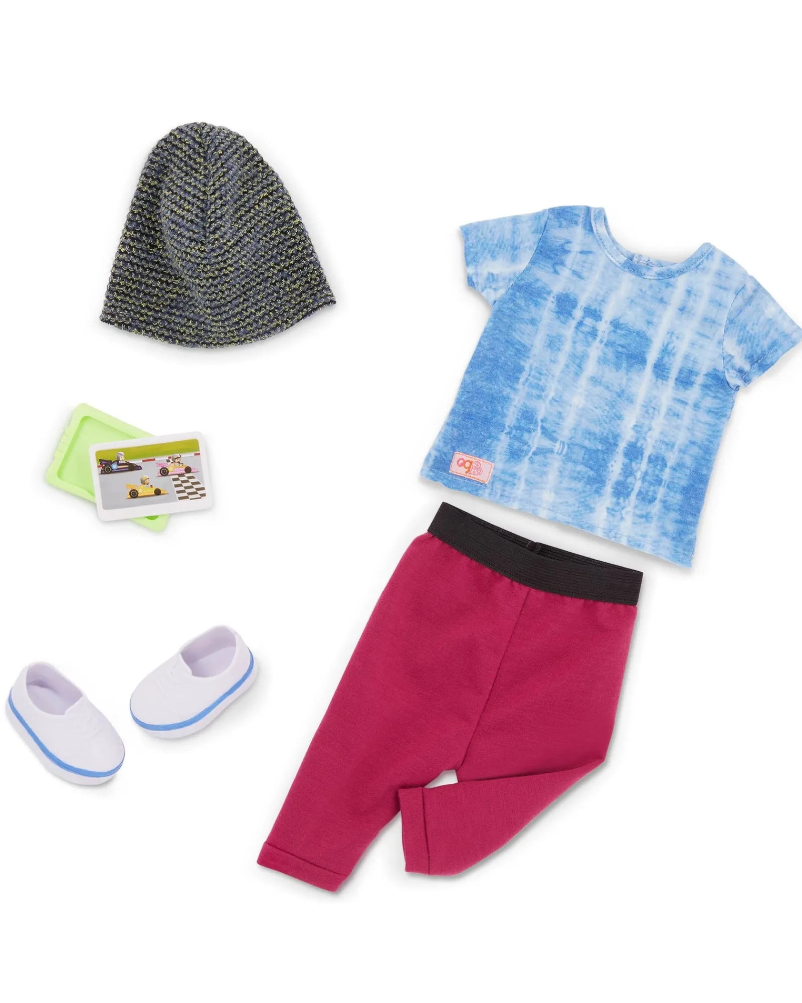 Our Generation Boys Jogger And Beanie Hat Outfit Best