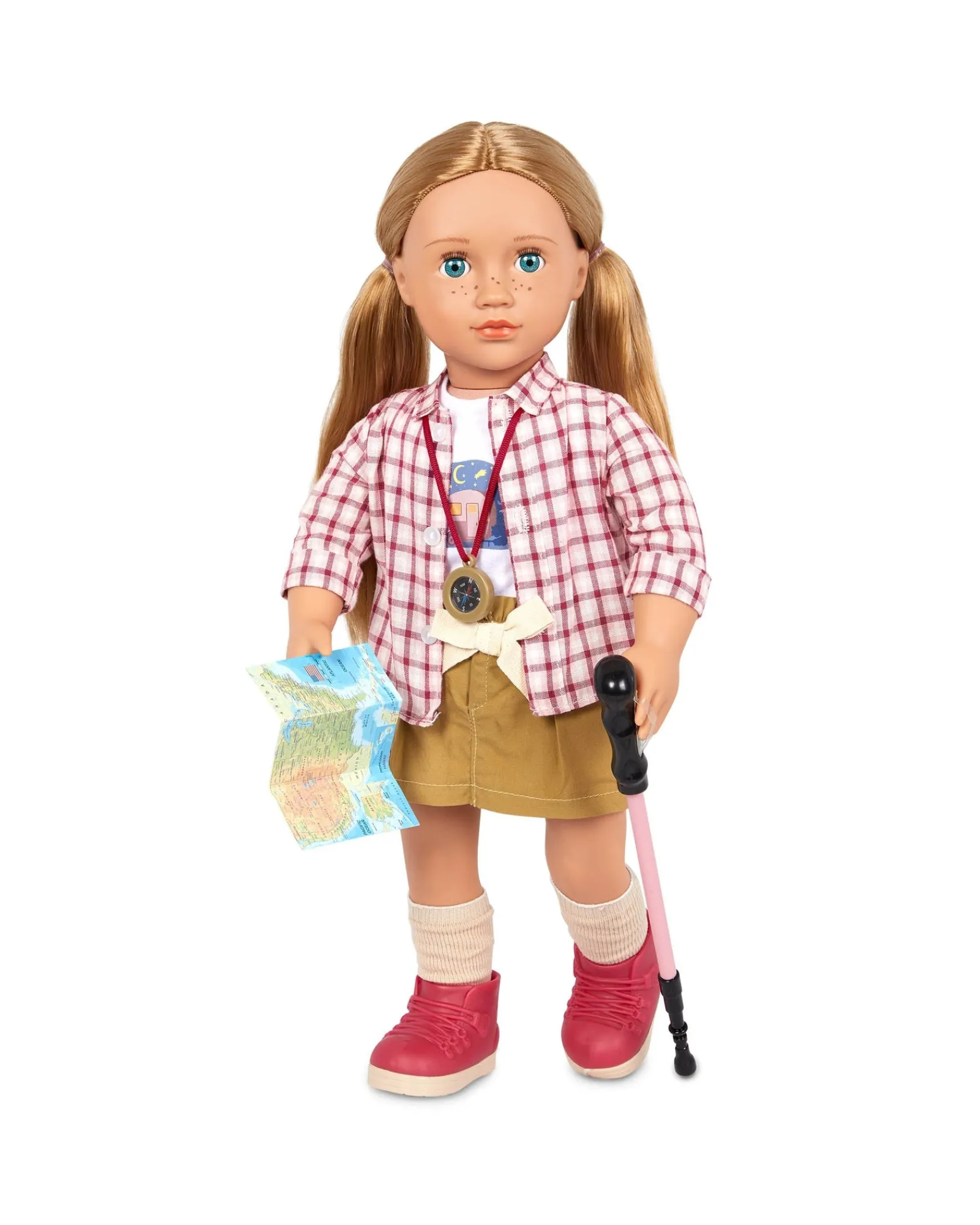Our Generation Deluxe Camper Doll W Book Shannon Best Sale