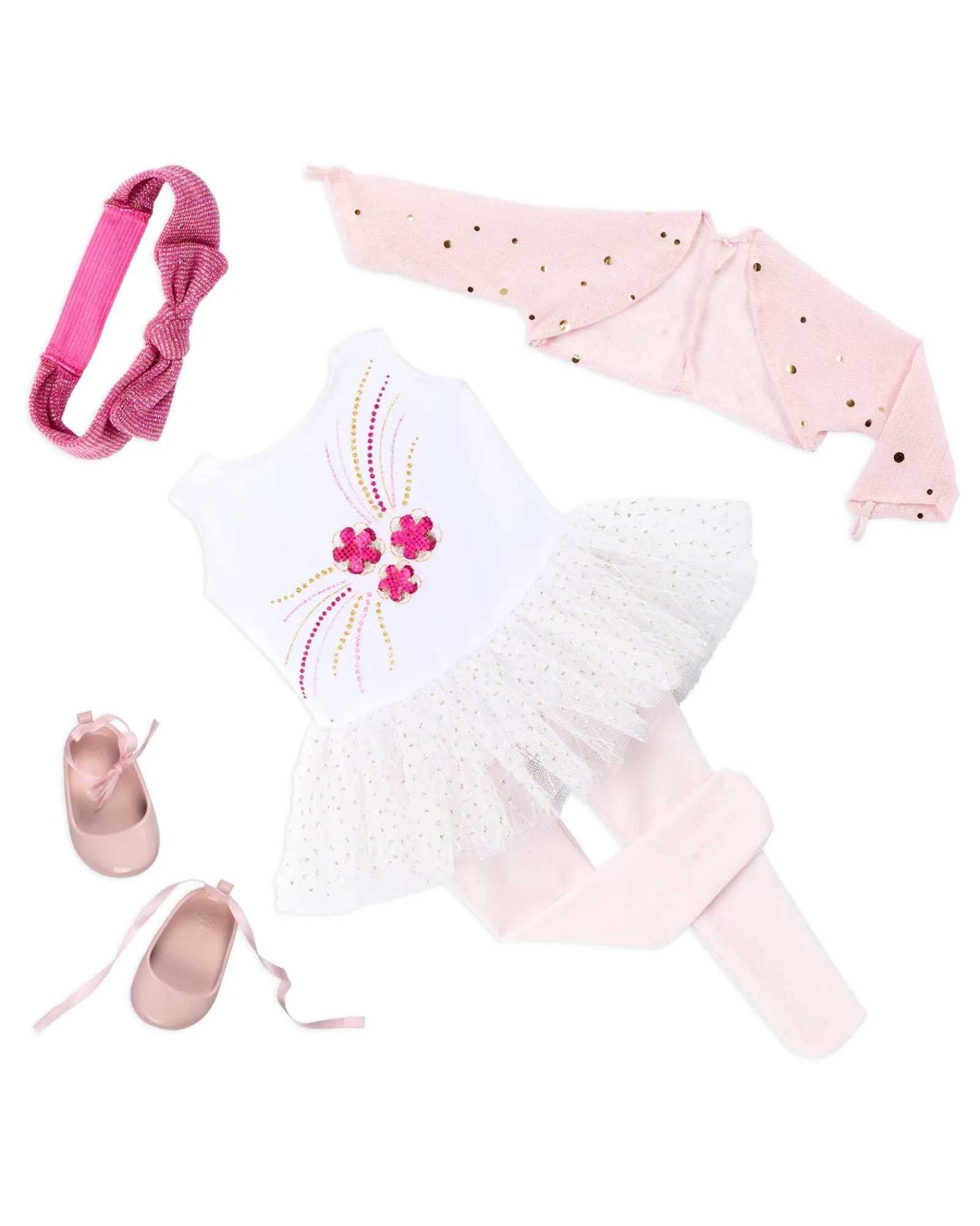 Our Generation Deluxe White Dress Outfit Clearance