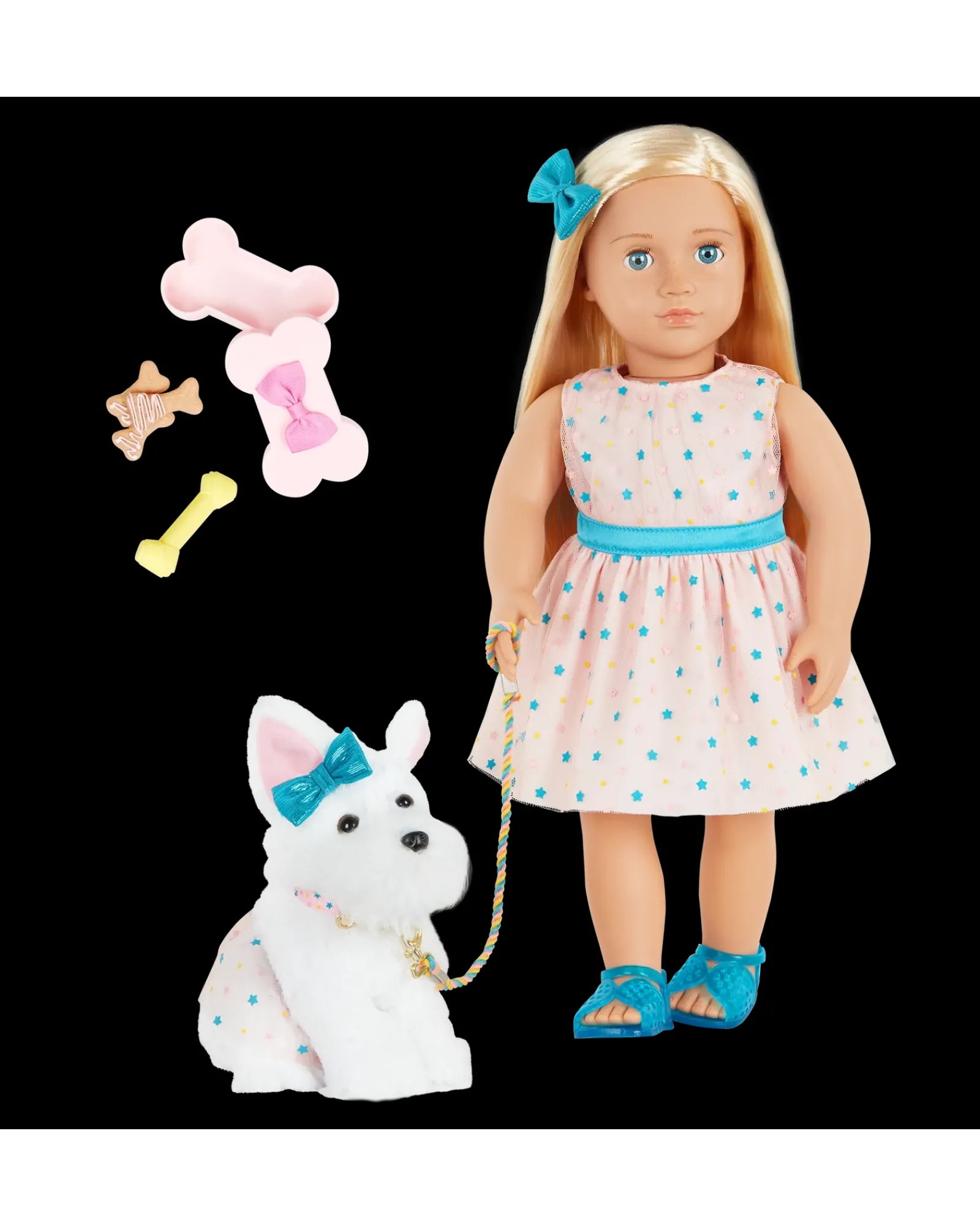 Our Generation Doll Cadence With Pet Dog Cookie Cheap
