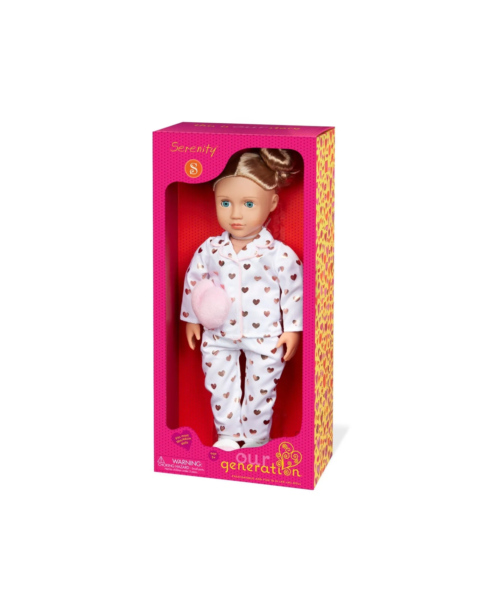 Our Generation Doll W Pajama Outfit And Penguin Serenity Blonde Outlet