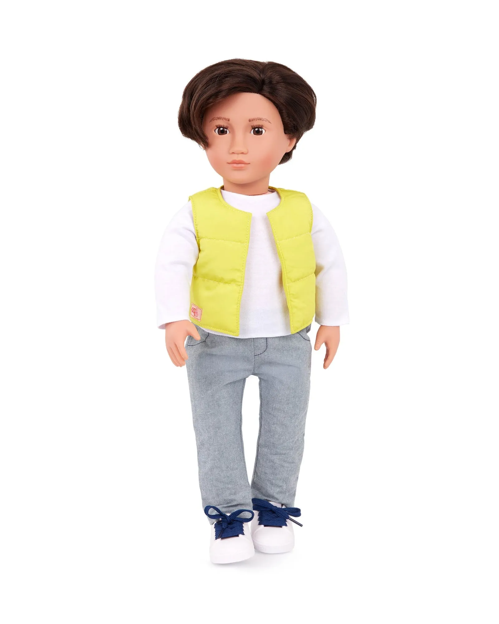 Our Generation Doll With Vest And Jeans Lee Shop