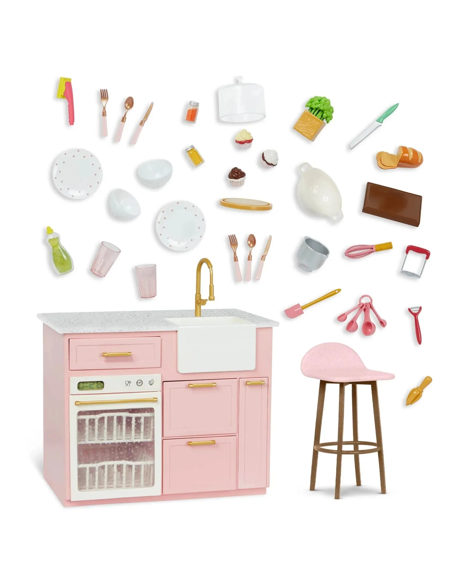 Our Generation Electronic Kitchen Island Set Outlet