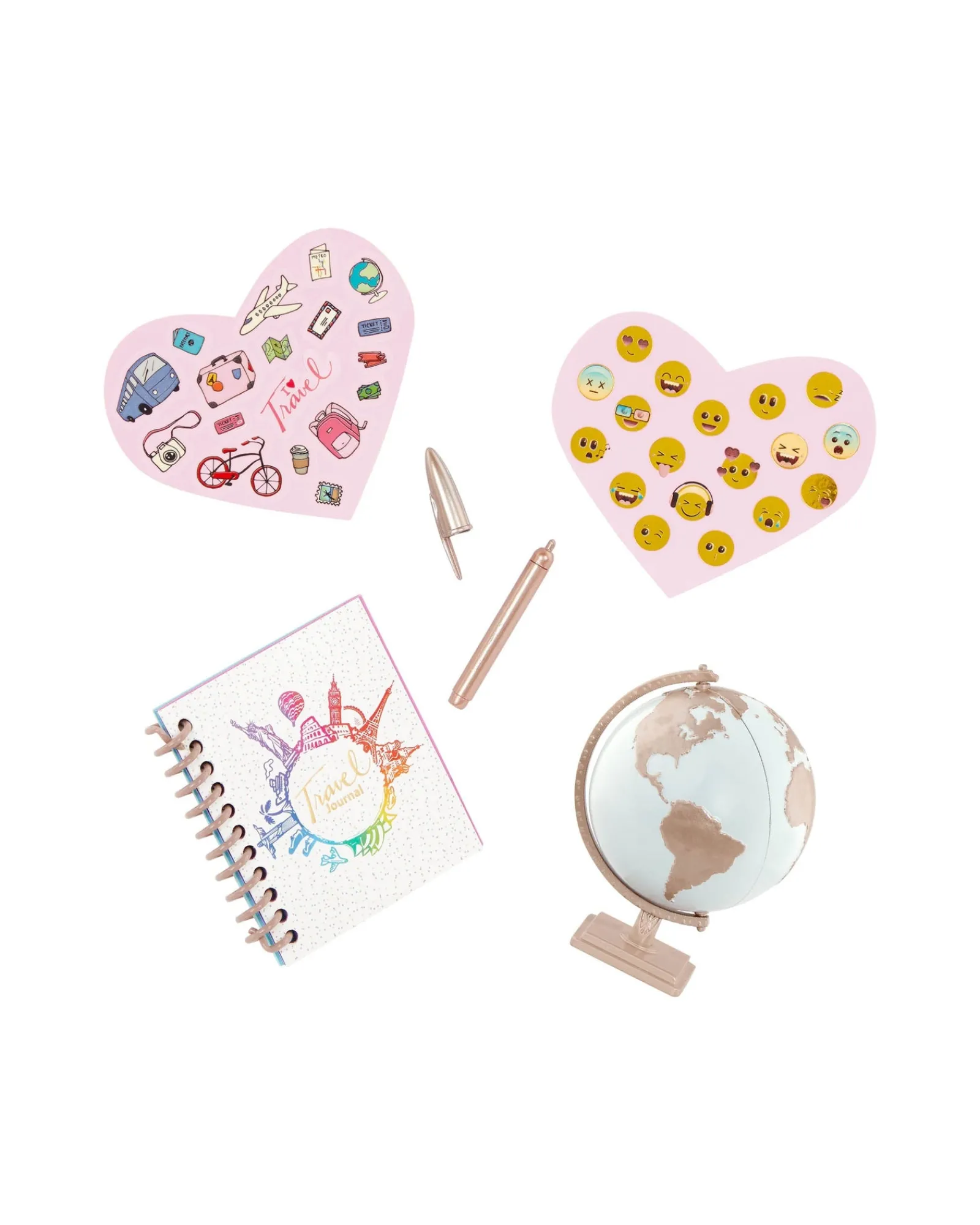 Our Generation Travel Journal And Globe Fashion Set Sale