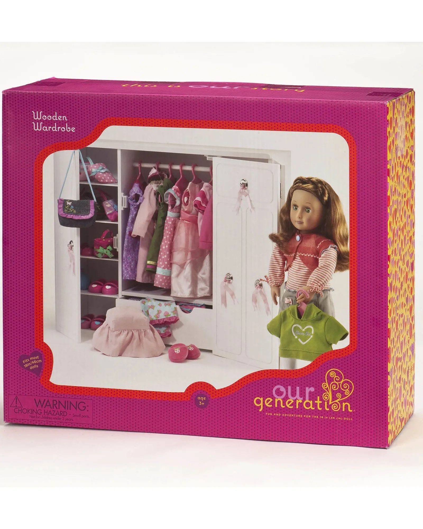 Our Generation Wooden Wardrobe Outlet