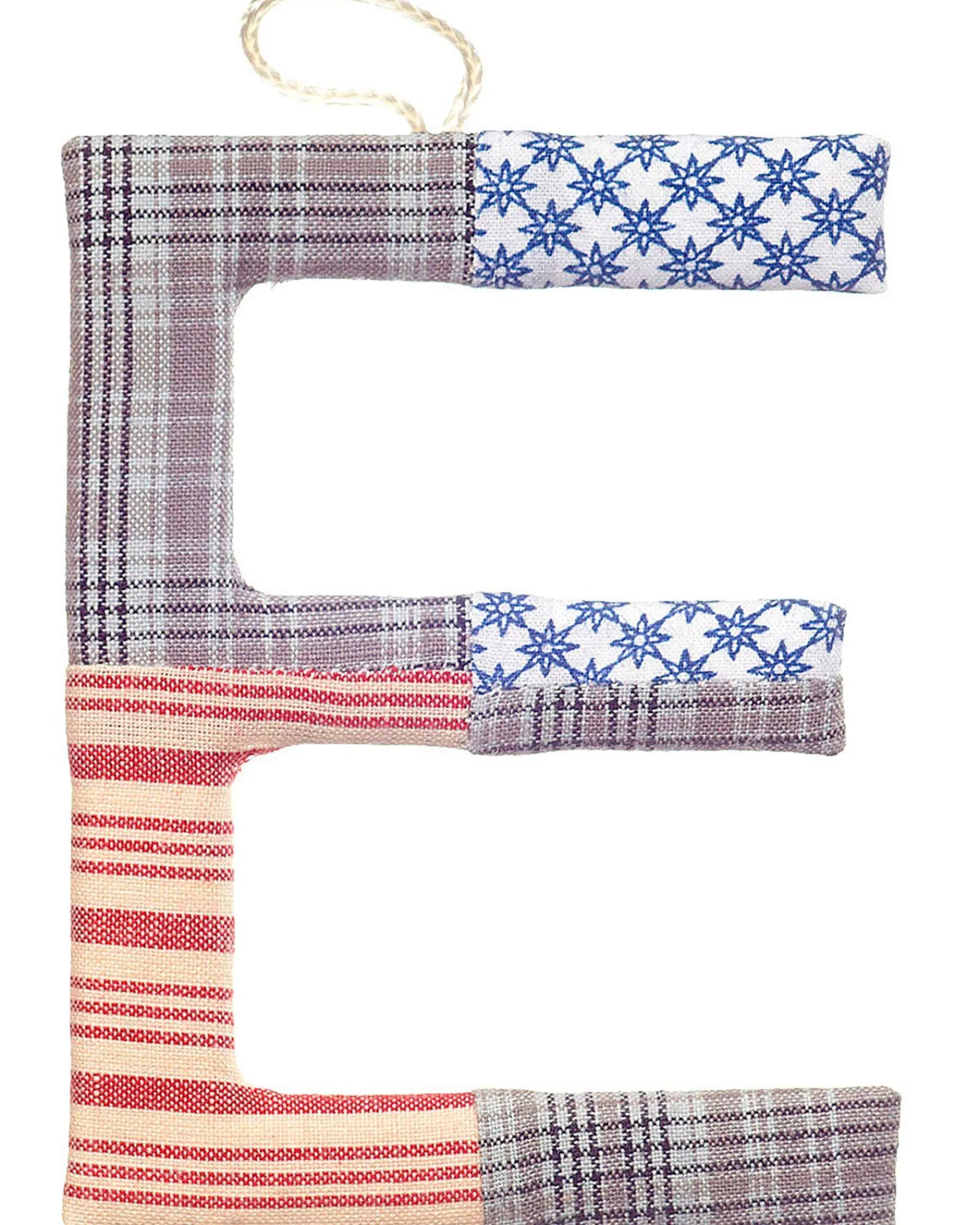 * Patchwork Alphabet Letters Amigo E Fashion
