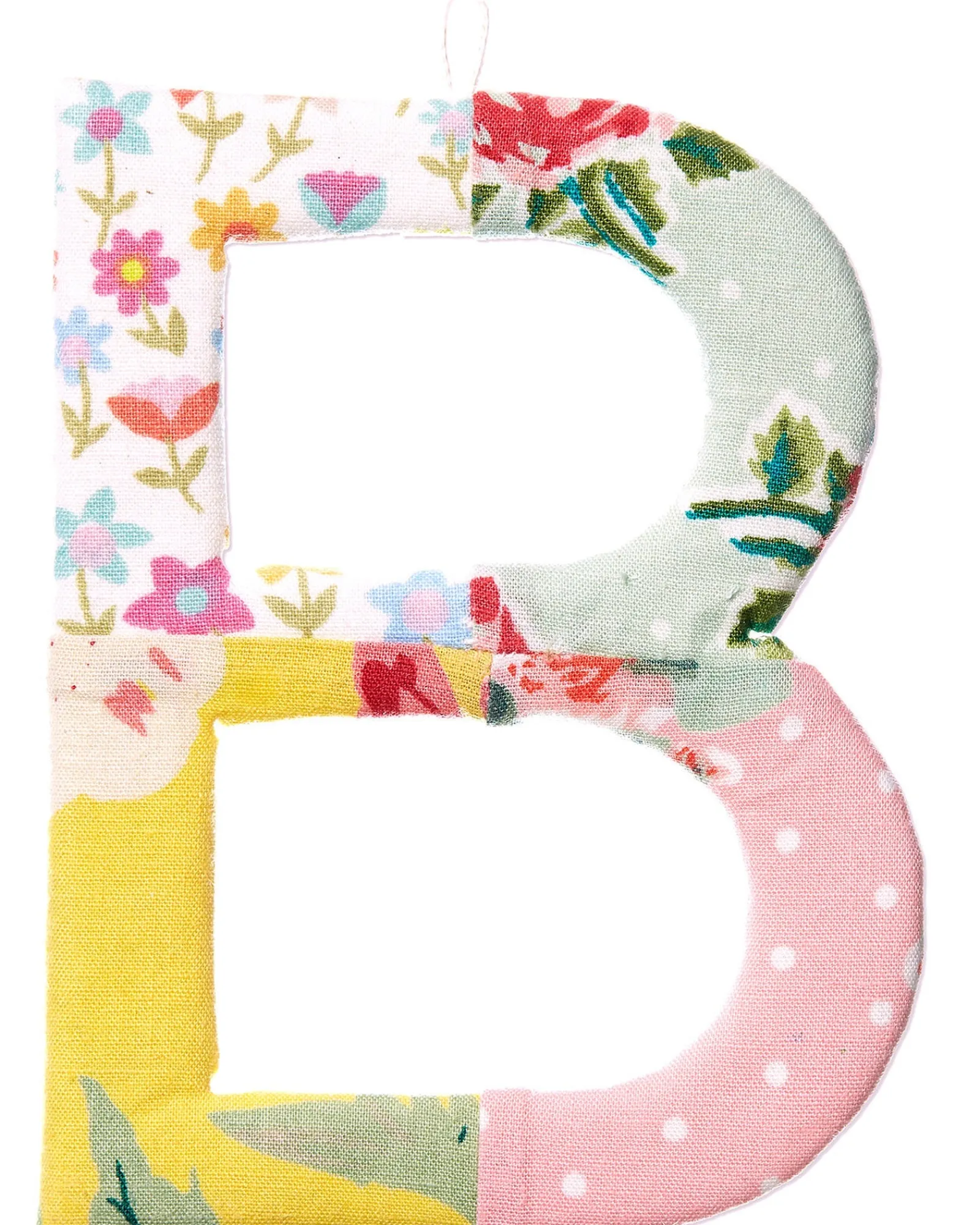 * Patchwork Alphabet Letters Rose B Best
