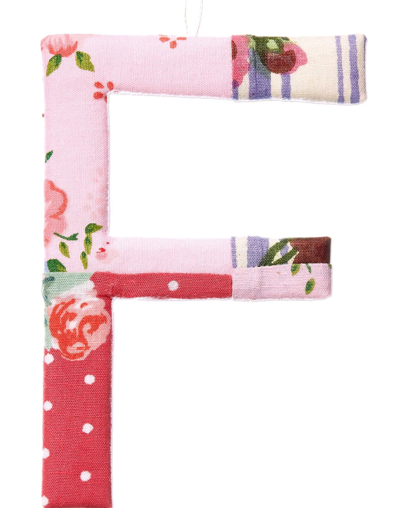 * Patchwork Alphabet Letters Rose F Best