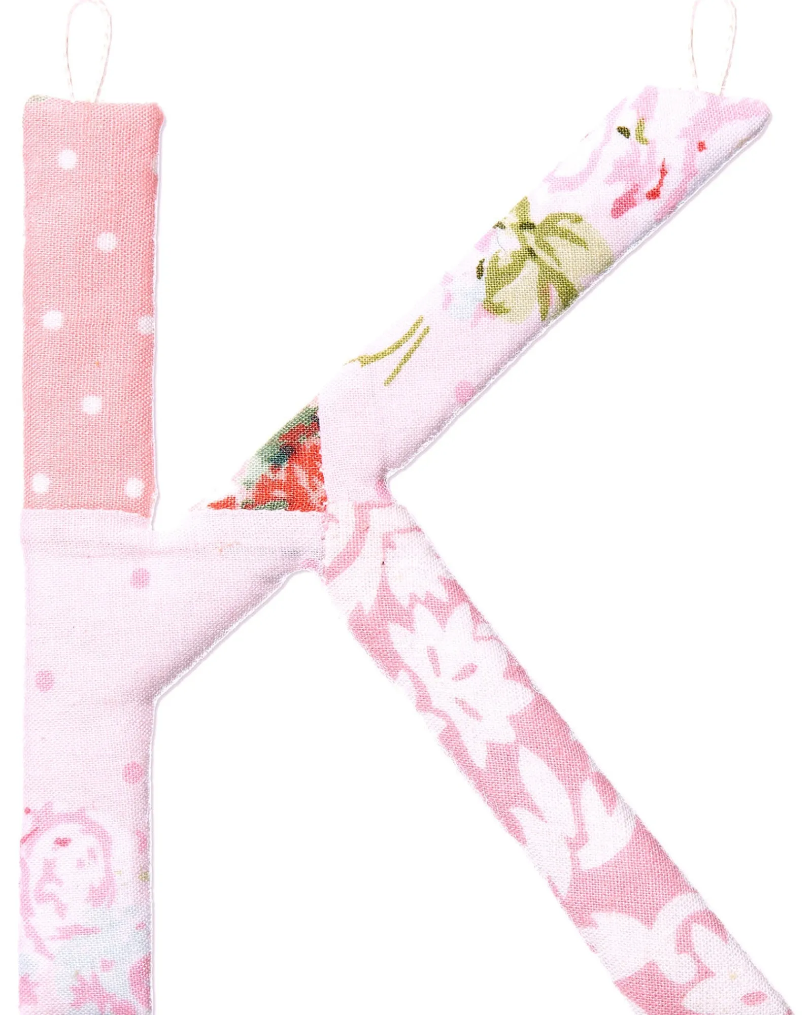 * Patchwork Alphabet Letters Rose K Sale