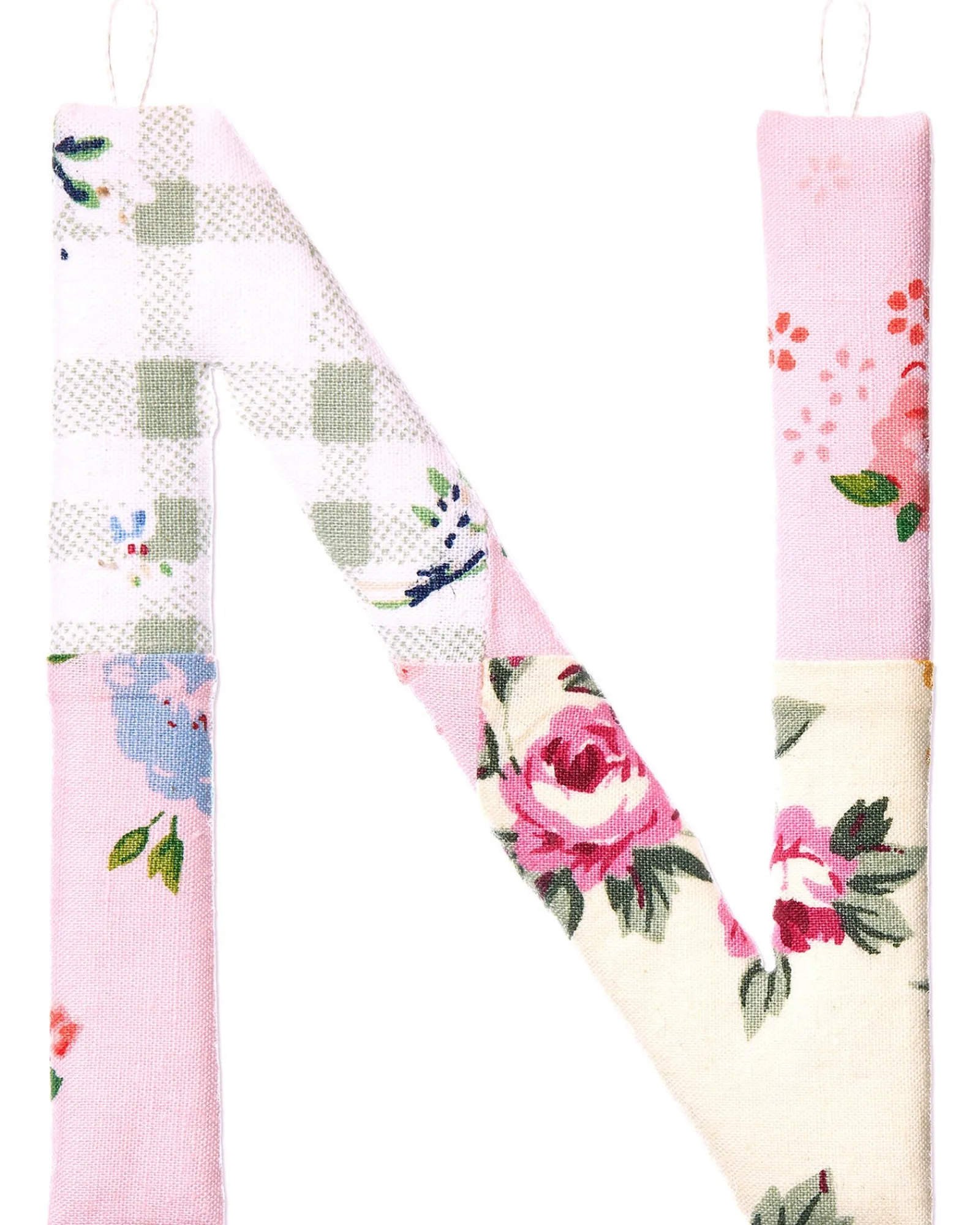 * Patchwork Alphabet Letters Rose N Cheap