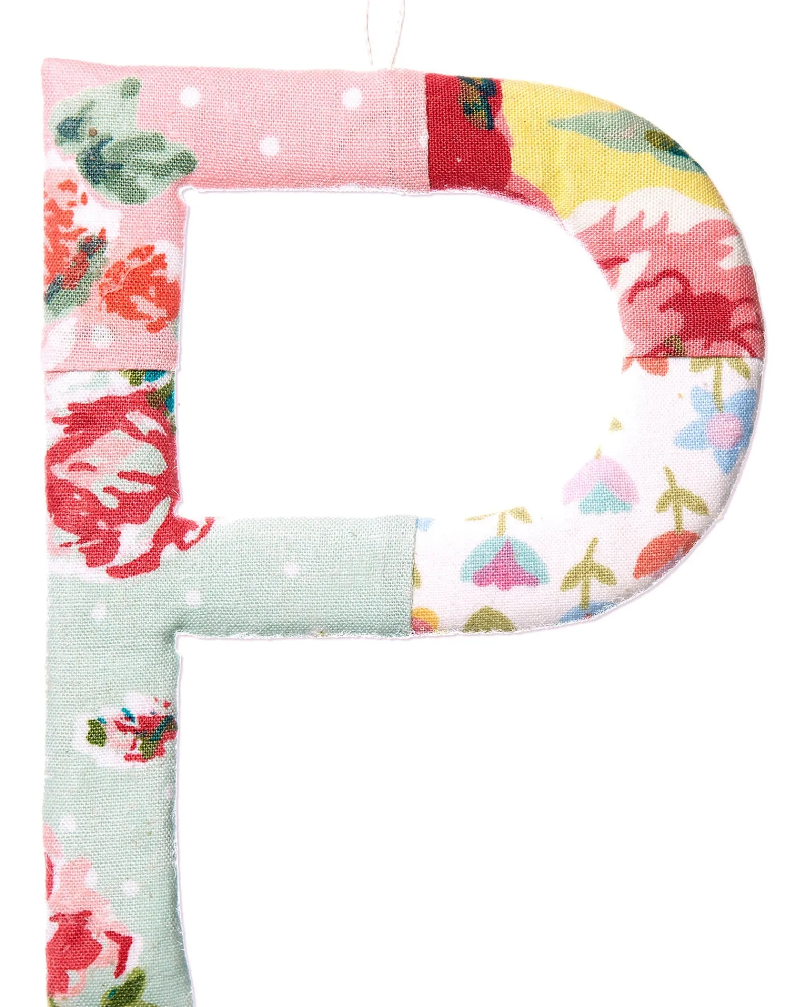 * Patchwork Alphabet Letters Rose P Cheap