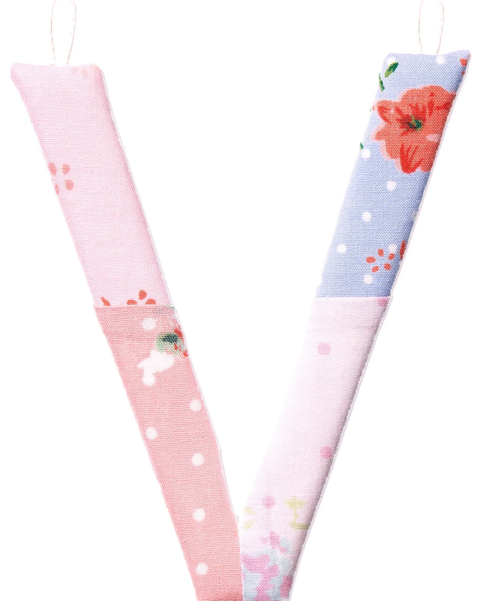 * Patchwork Alphabet Letters Rose V Cheap