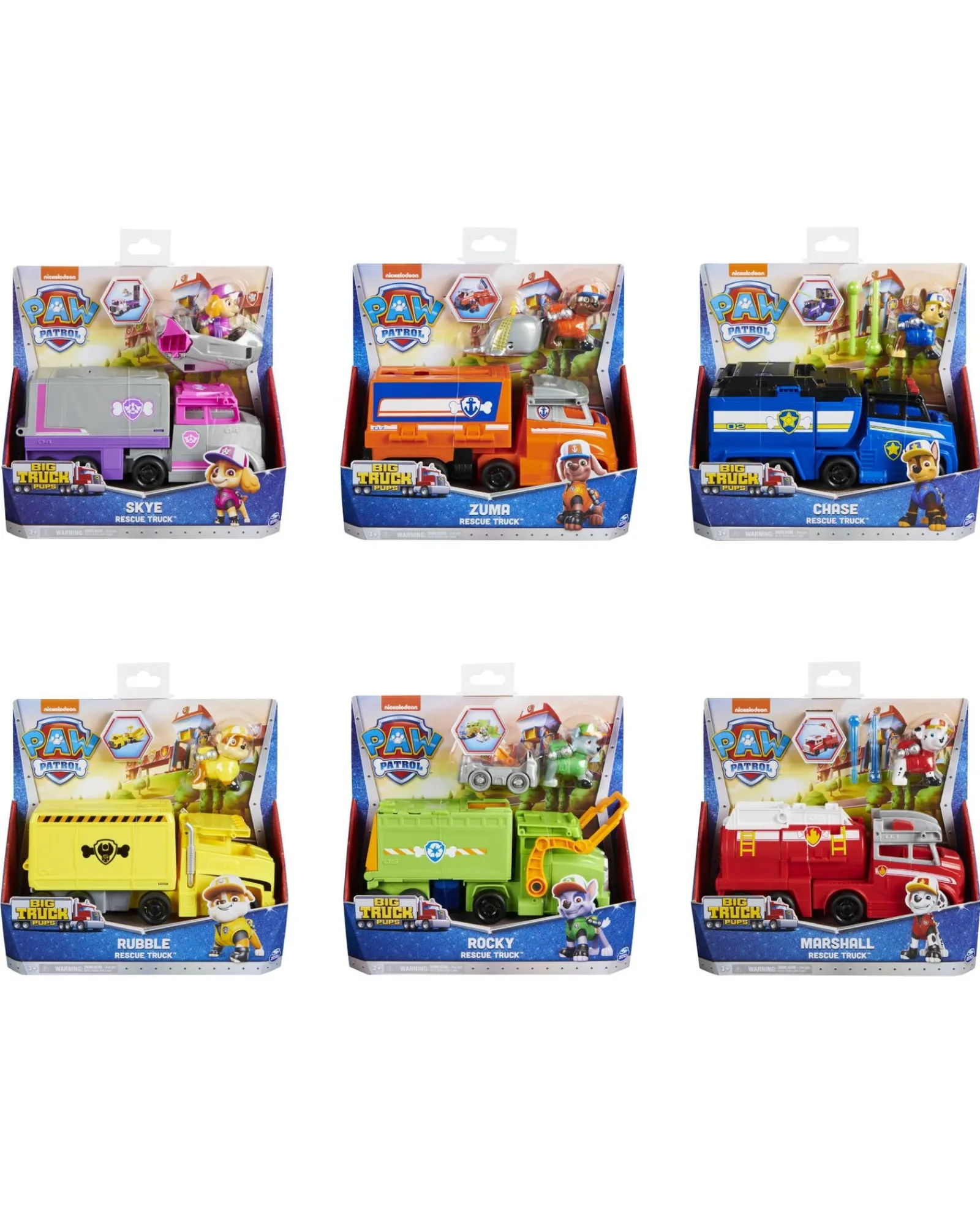 Paw Patrol Big Truck Pups Themed Vehicle Assorted Cheap