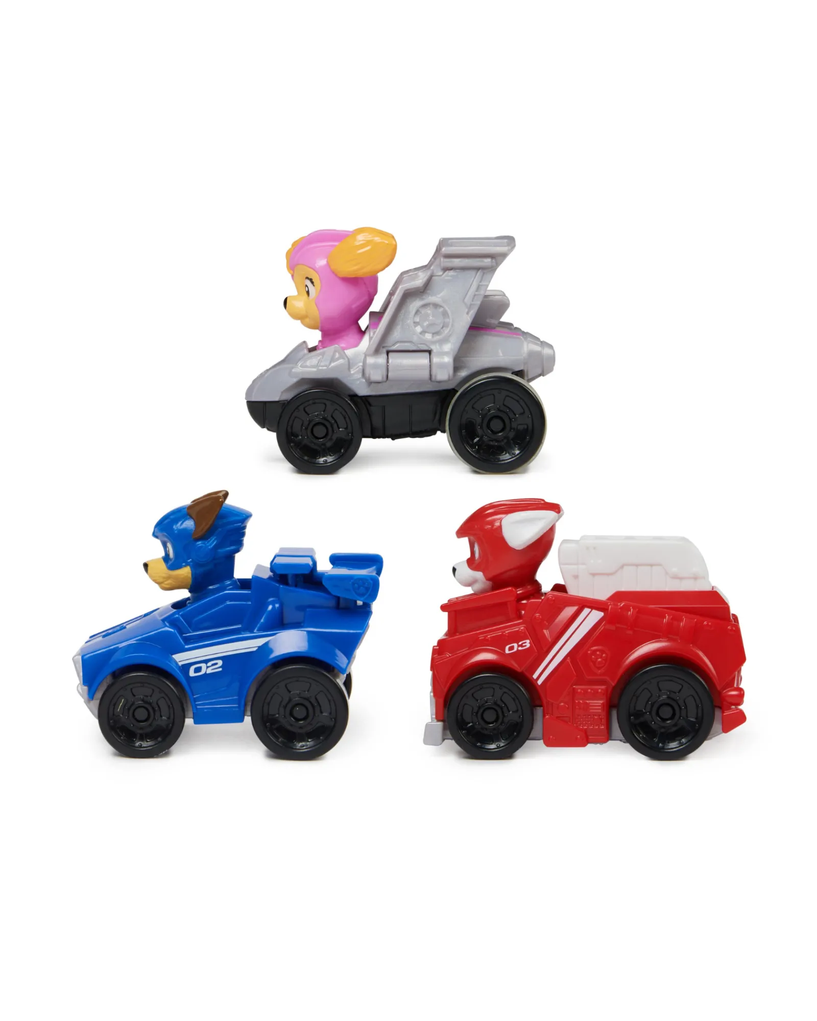 Paw Patrol The Mighty Movie Pup Squad Vehicle Giftpack 3Pk Discount