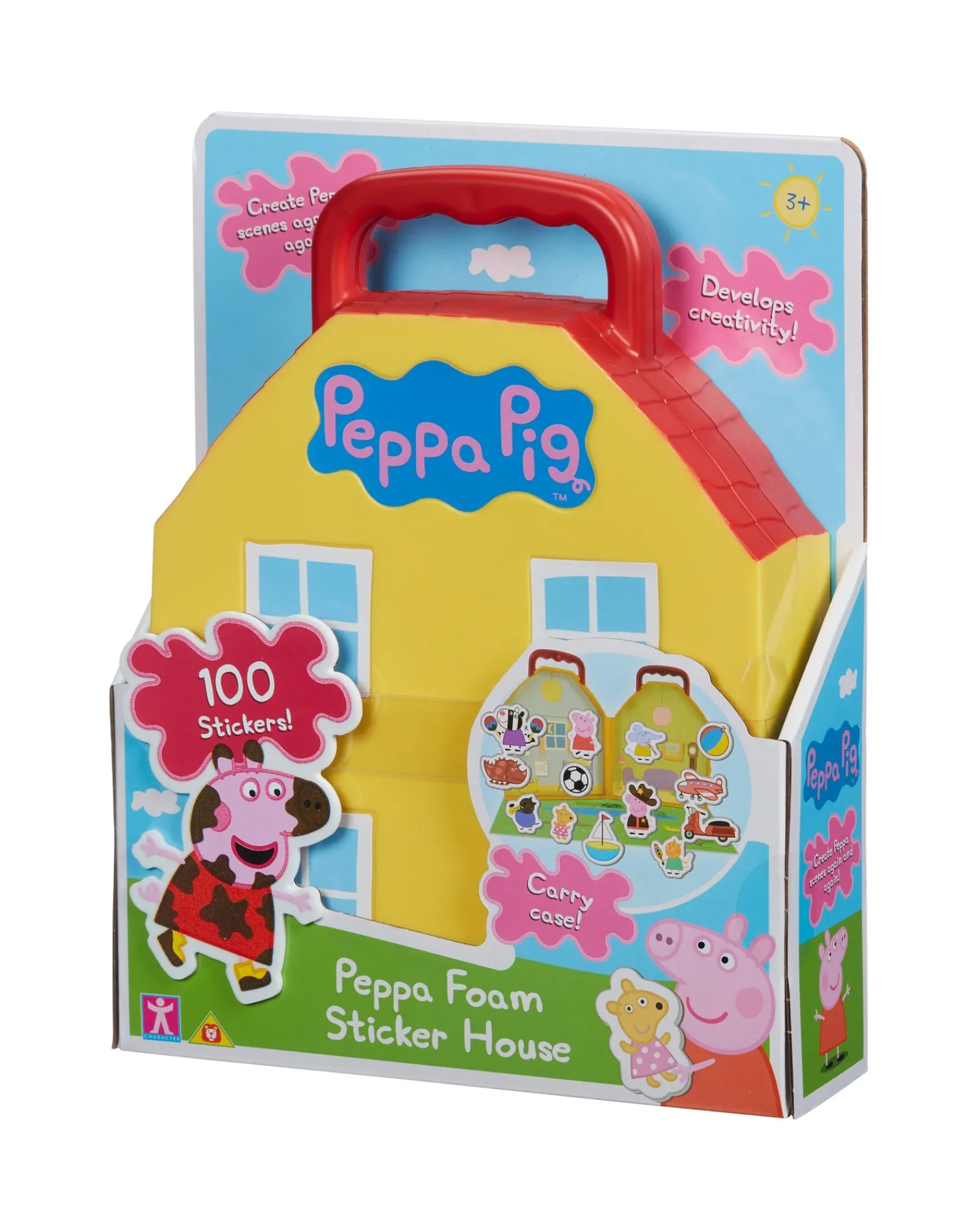 Peppa Pig Foam Sticker House Clearance