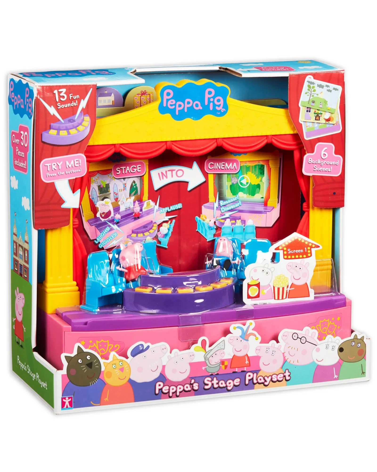 Peppa Pig Stage Playset Shop