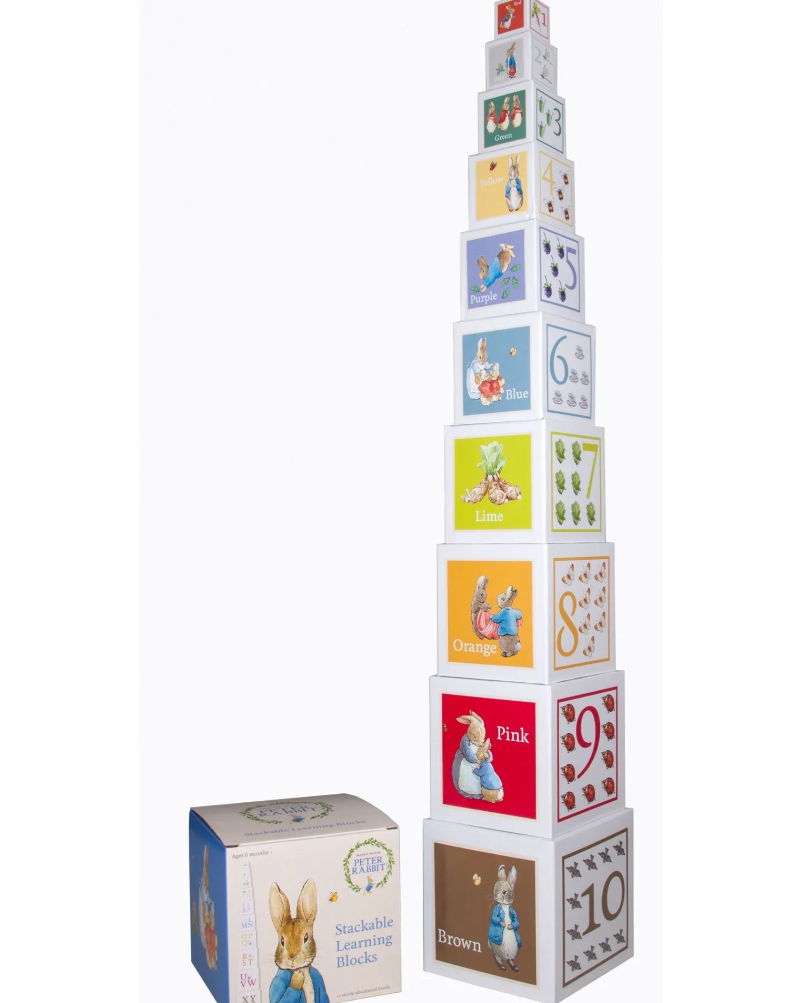 Beatrix Potter Peter Rabbit Stacking Blocks Hot