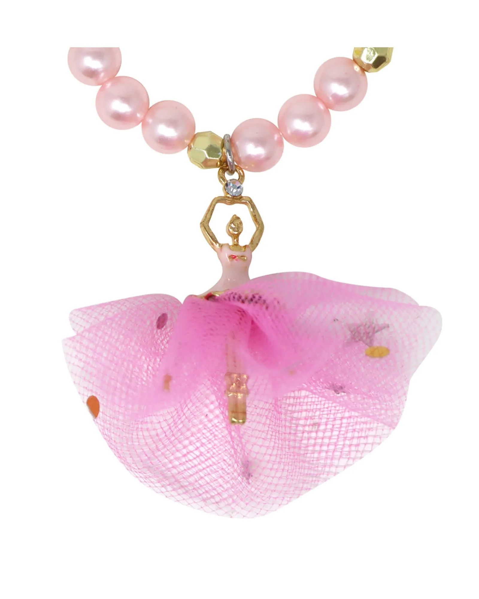 Pink Poppy Ballerina Charm Bracelet Cheap