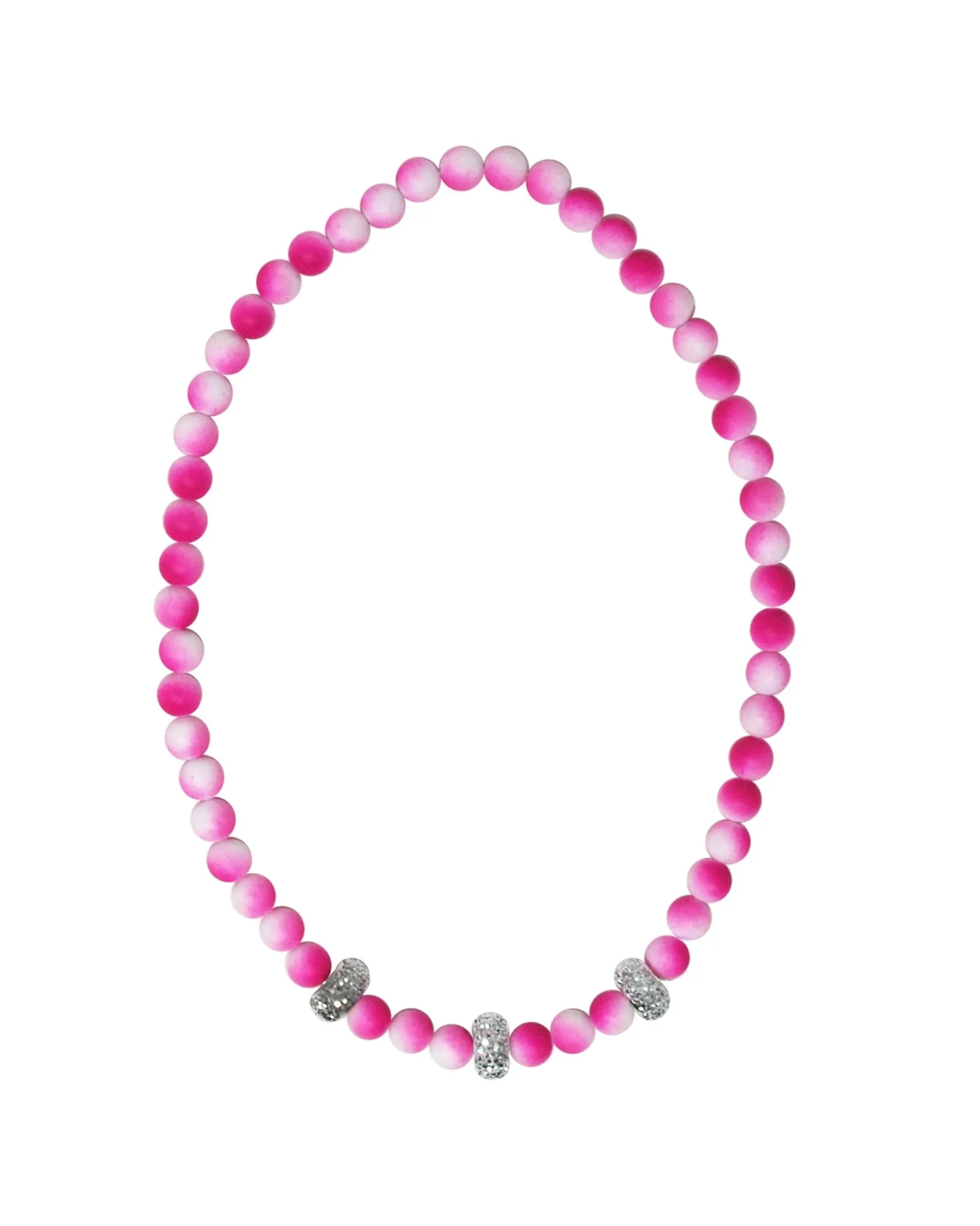 Pink Poppy Necklace Ombre Ruber Touch Outlet