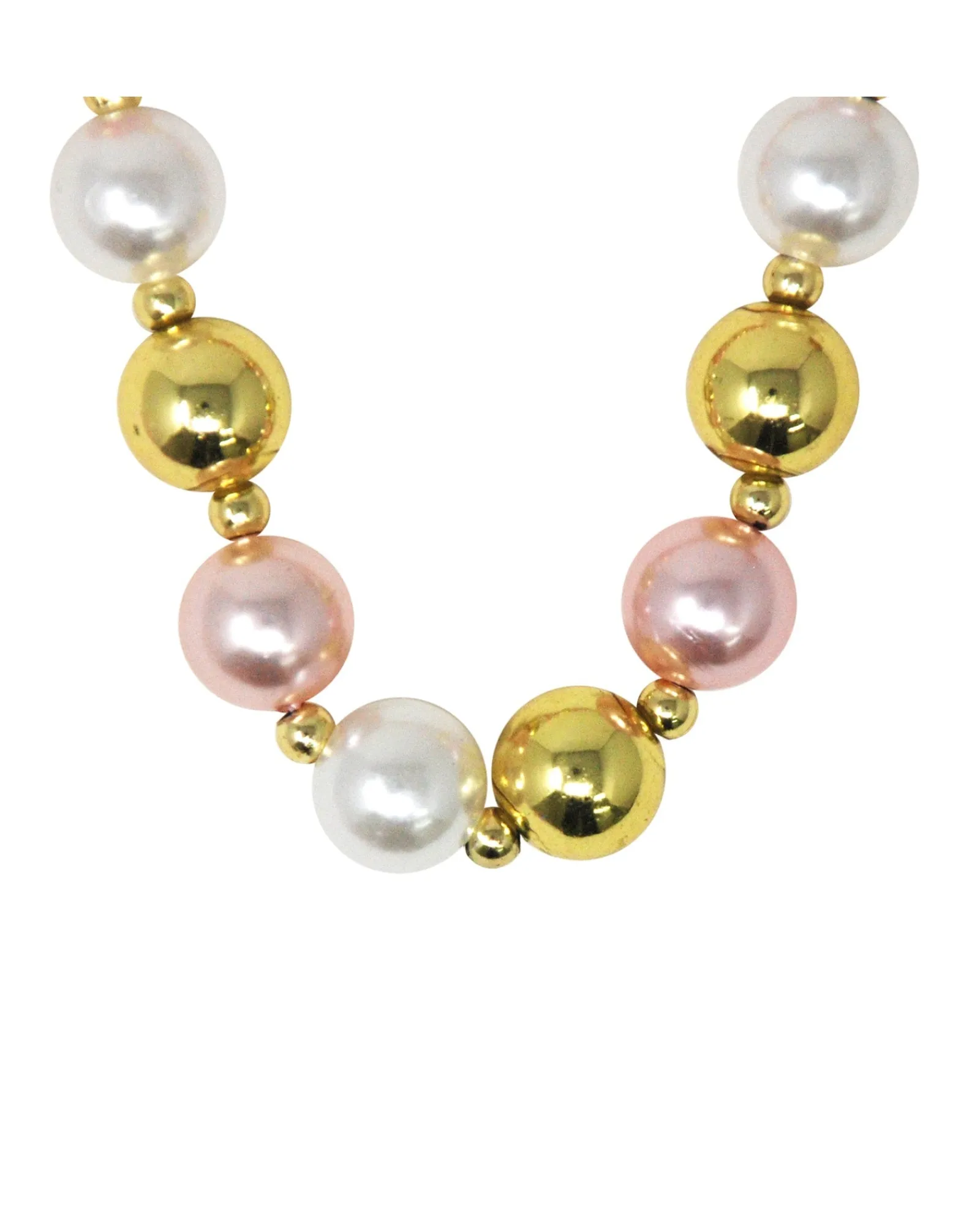 Pink Poppy Necklace You Are Golden Pearl Flash Sale