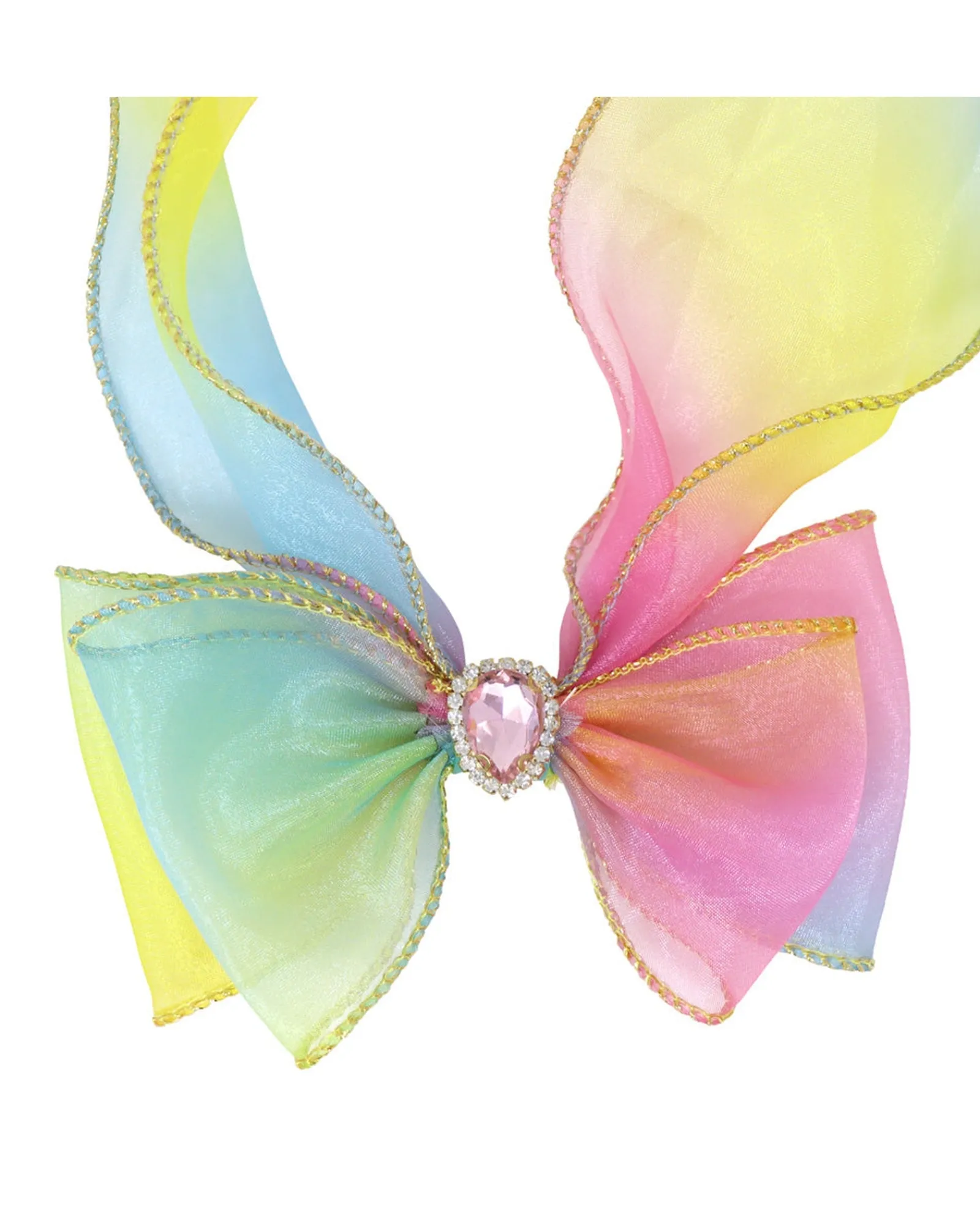 Pink Poppy Rainbow Butterfly Bow Hairclip Online