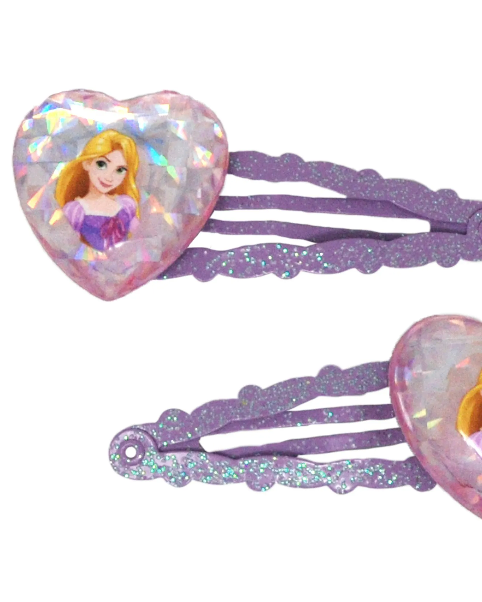 Pink Poppy Rapunzil Heart Gem Snapclips Cheap