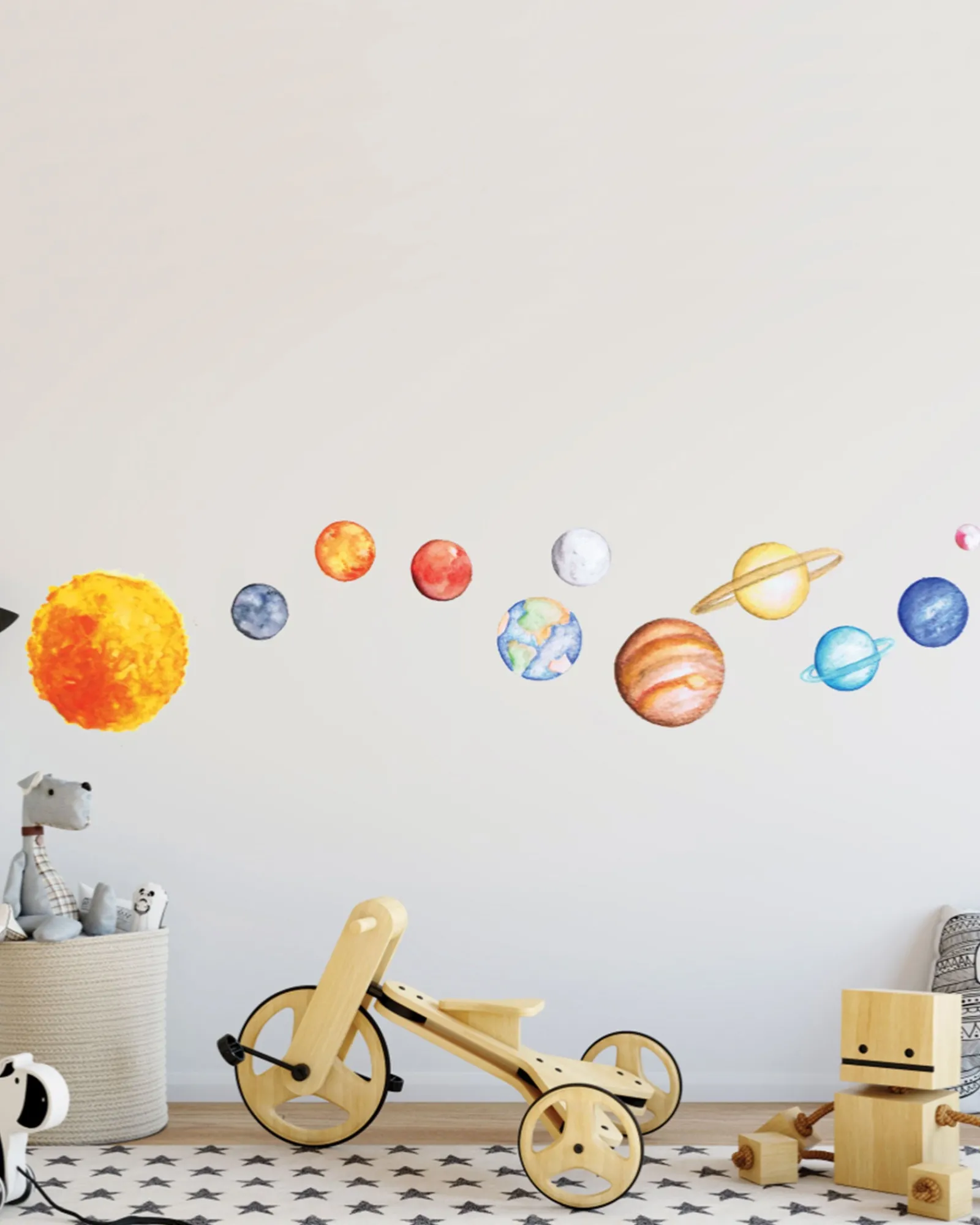 Polka Prints Planets Wall Decals Best