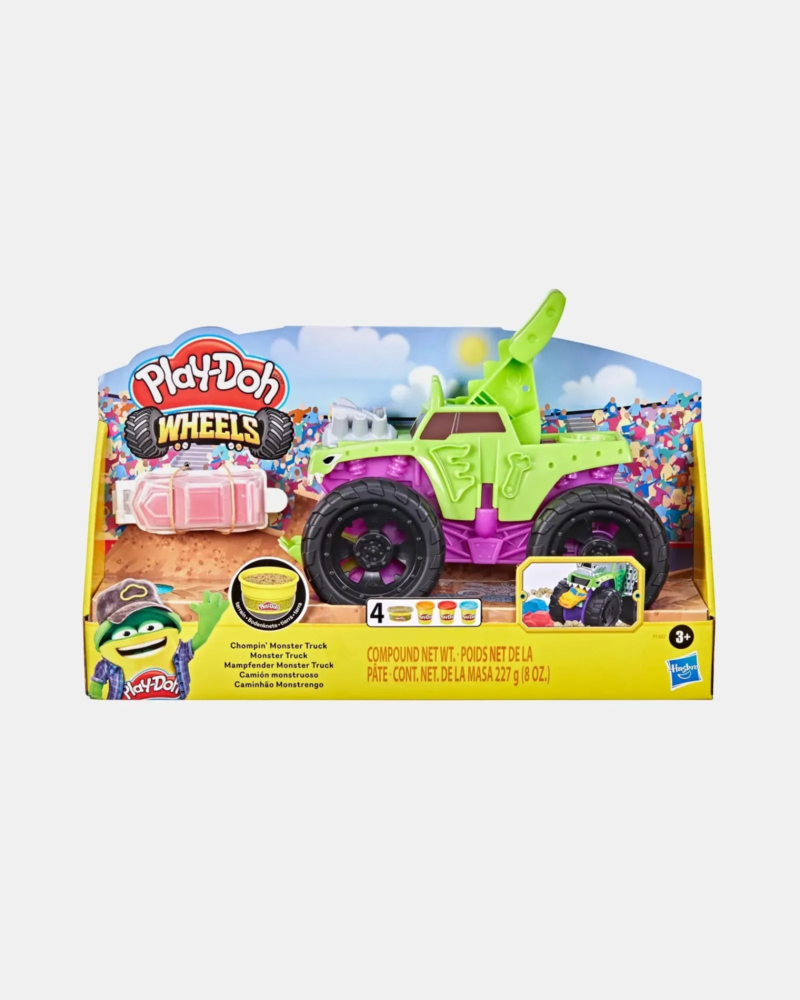 Play Doh Playdoh Wheels Chompin Monster Truck Shop