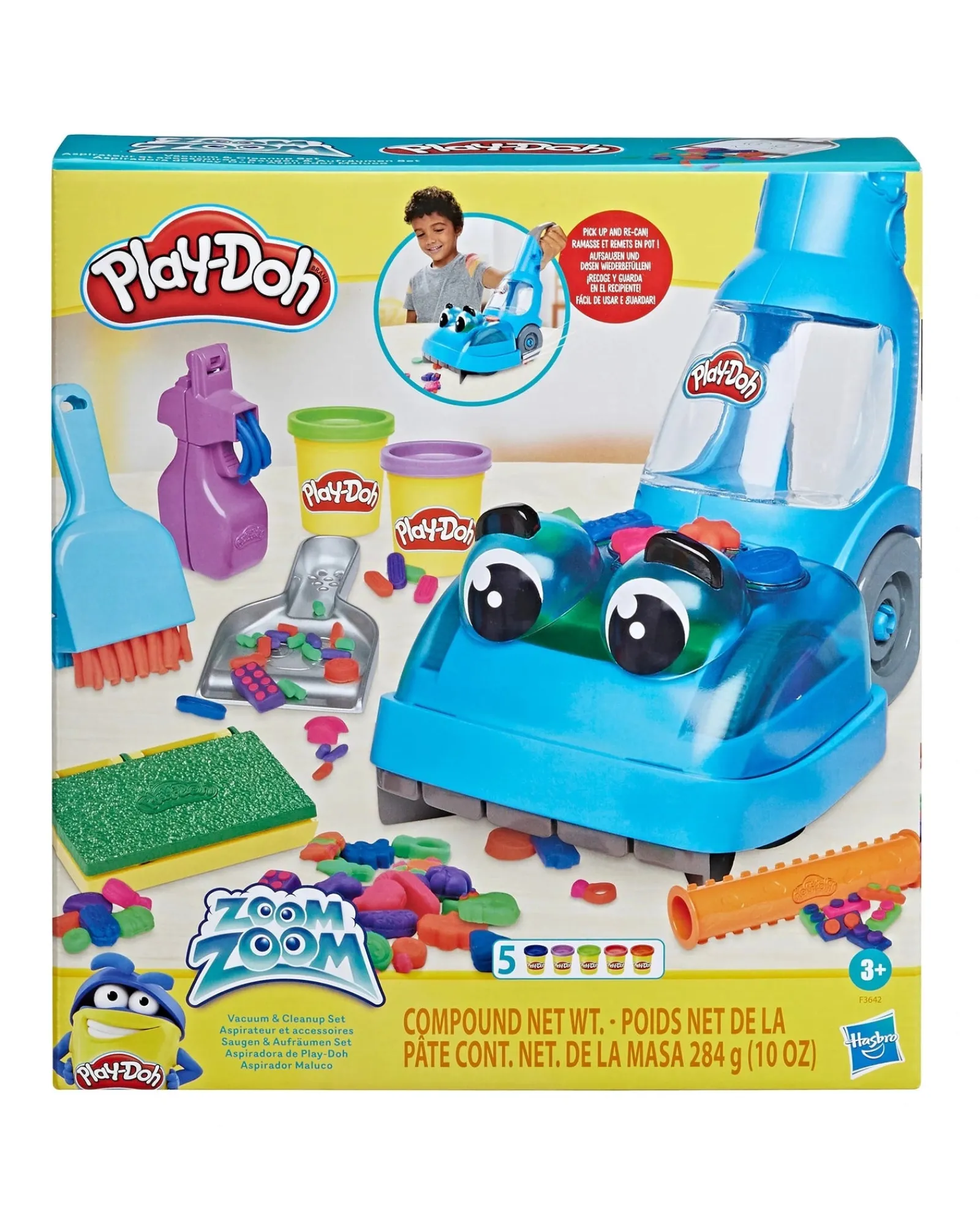 Play Doh Play-Doh Zoom Zoom Vacuum And Cleanup Set Cheap