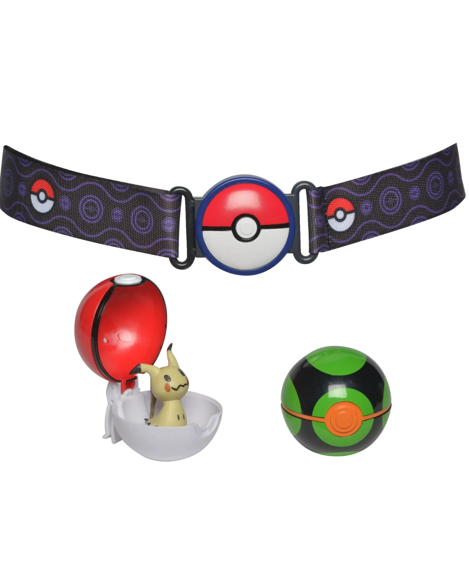 Pokemon Clip N Go Pokeball Belt Assorted Fashion