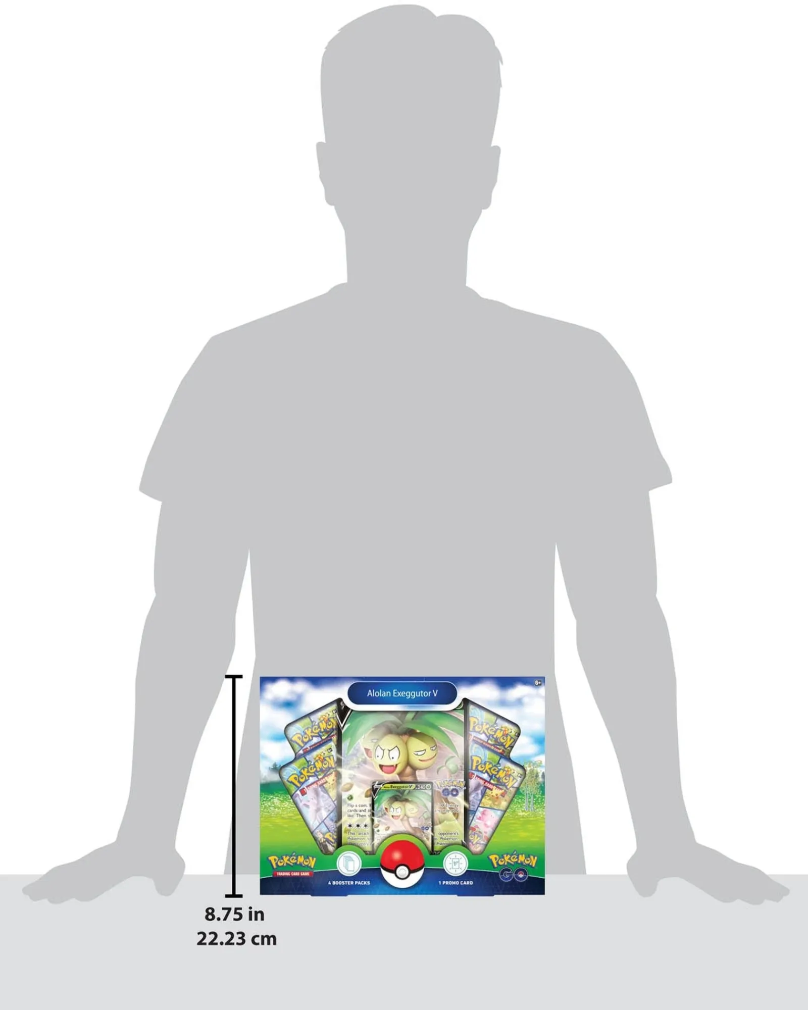 Pokemon Tcg Go Collection Alolan Exeggutor V New
