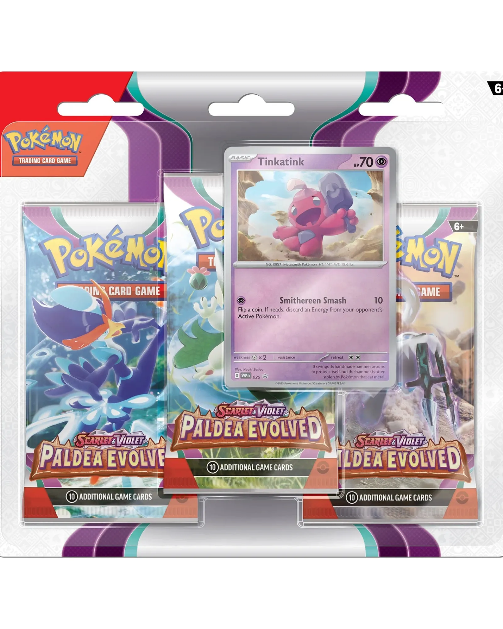 Pokemon Tcg Scarlet And Violet 2 Paldea Evolved Booster Bundle 3 Pack Cheap