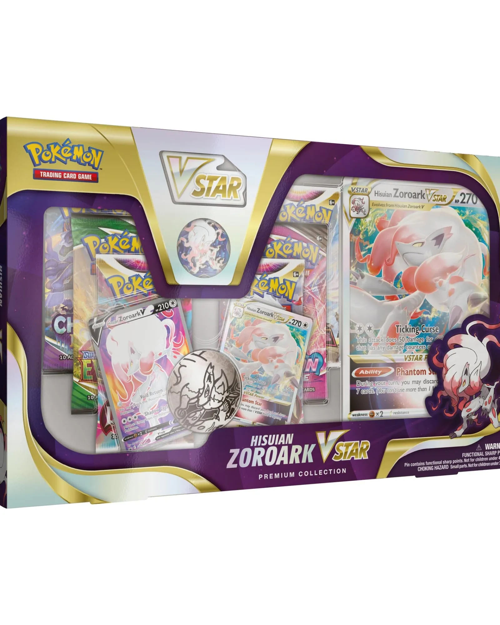 Pokemon Tcg Zoroark Vstar Premium Collection Store