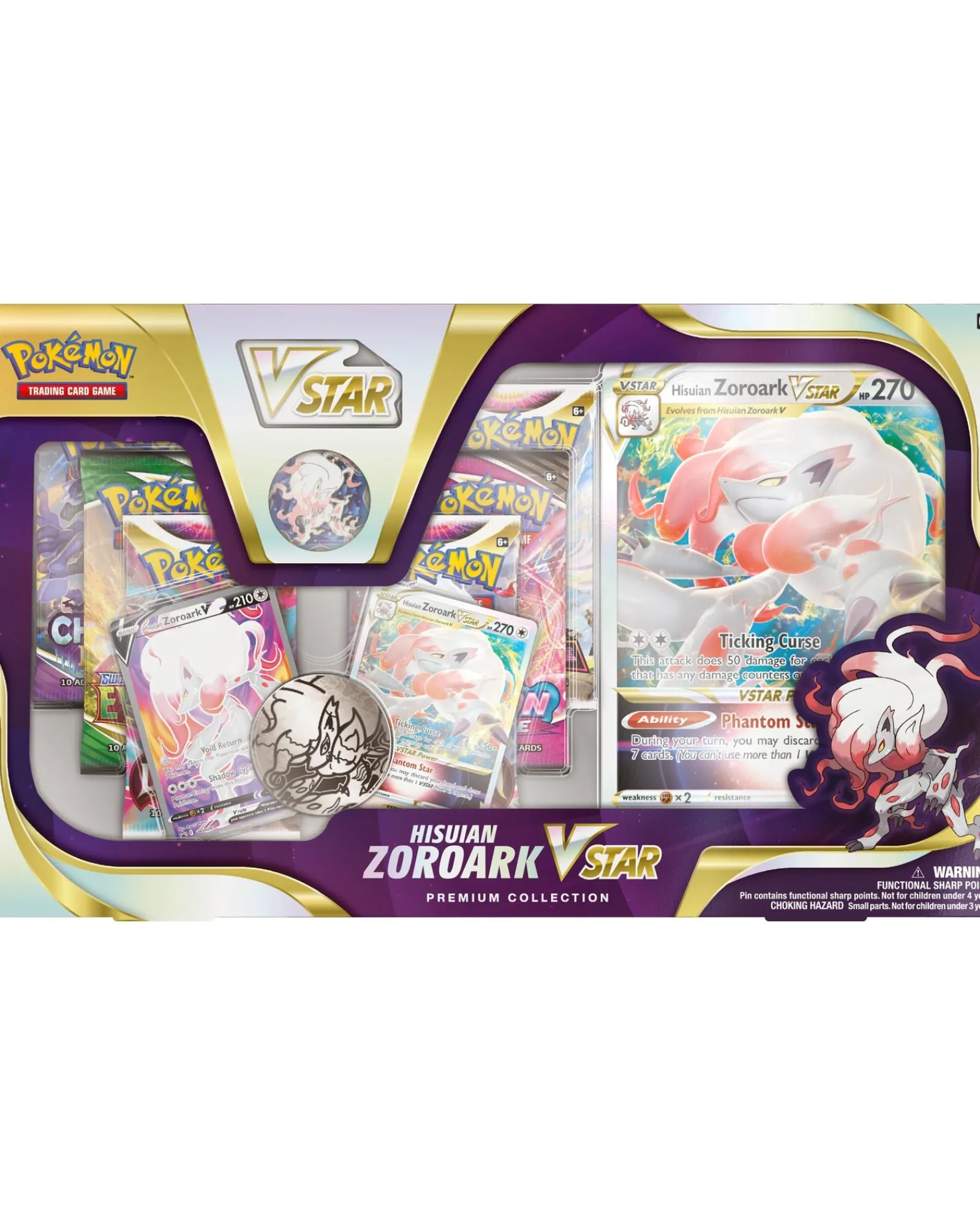 Pokemon Tcg Zoroark Vstar Premium Collection Store