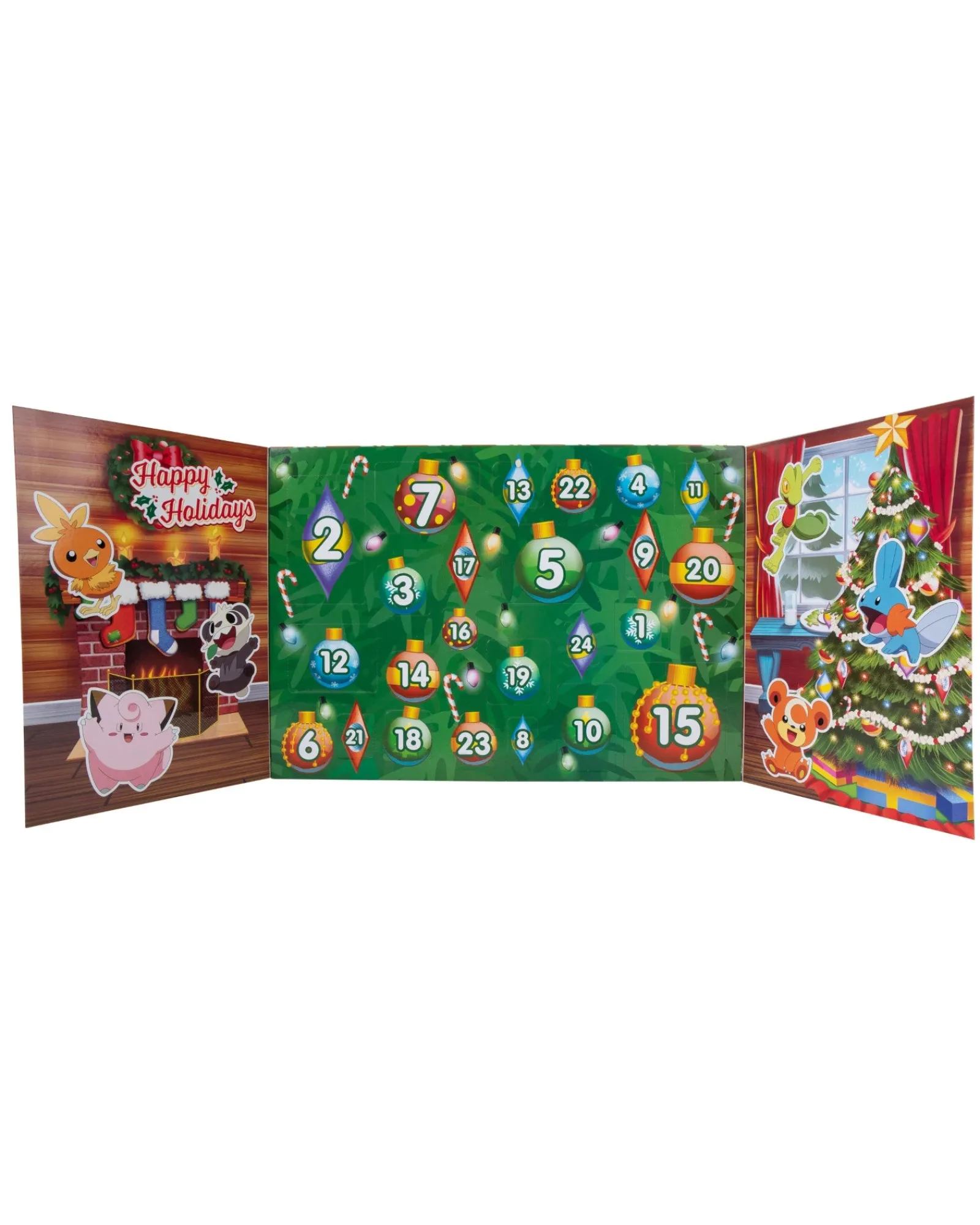 Pokemon Xmas Holiday Battle Figure Calendar Outlet