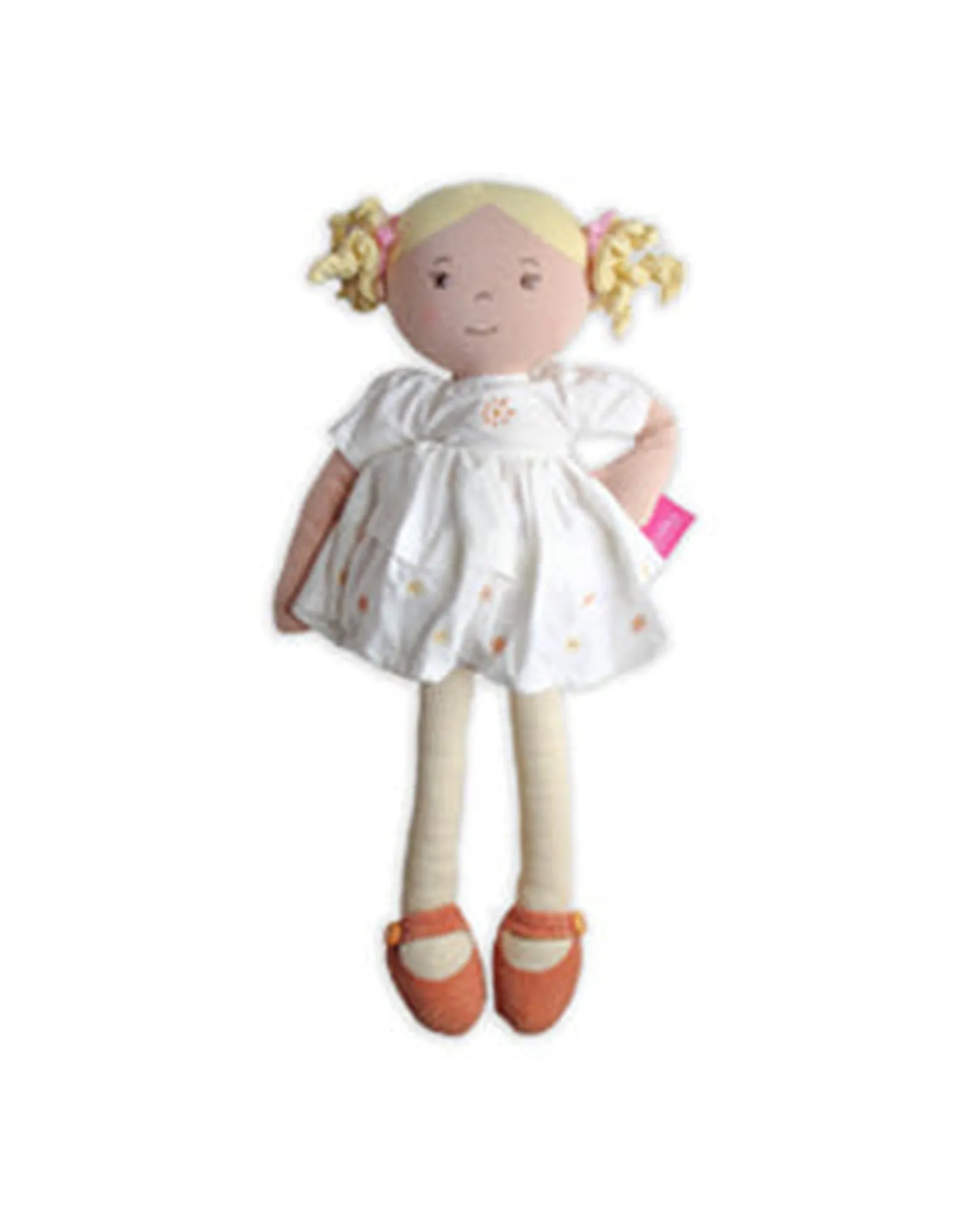 Bonikka Priscy Linen Doll With Blonde Hair Swingtag Flash Sale