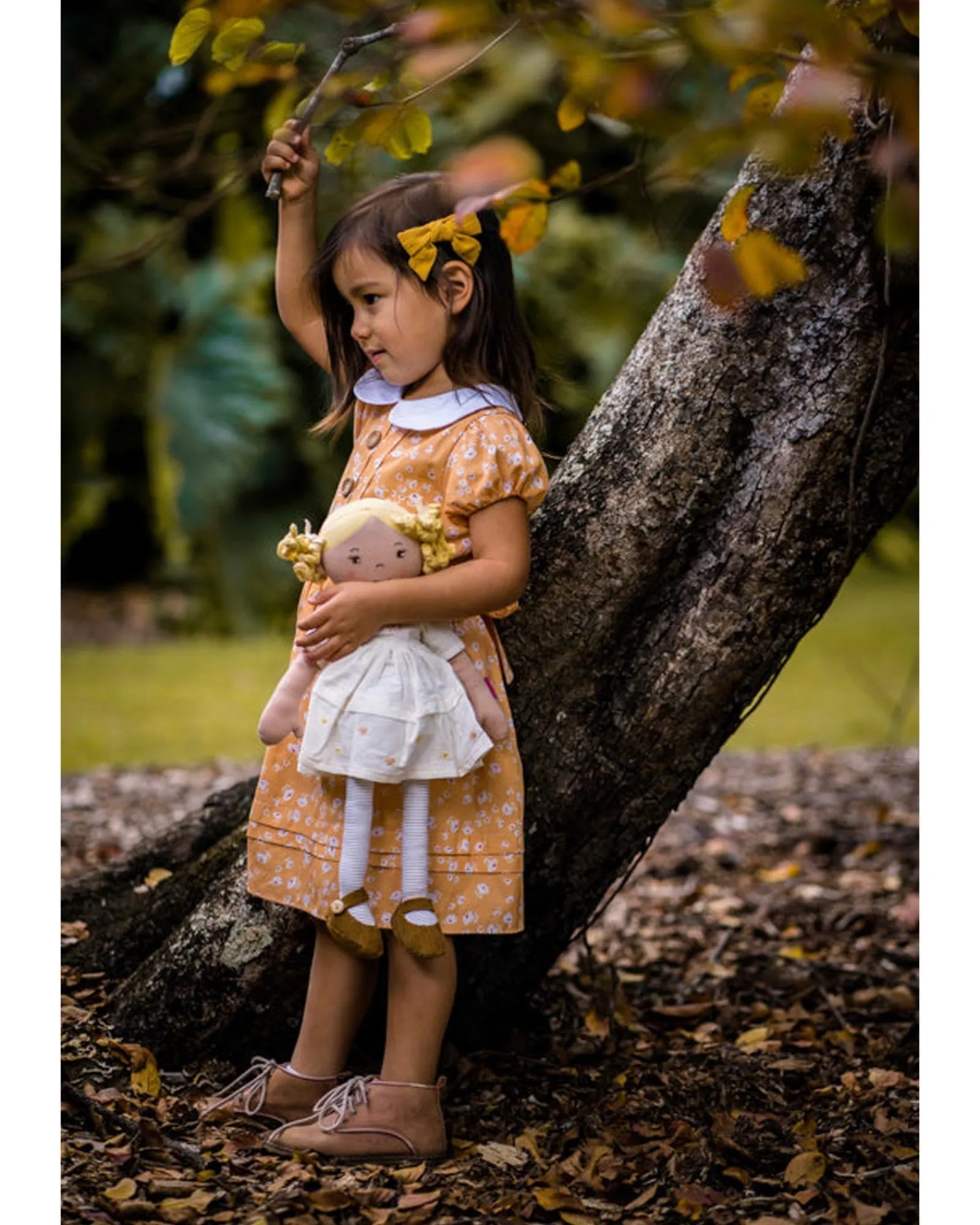 Bonikka Priscy Linen Doll With Blonde Hair Swingtag Flash Sale