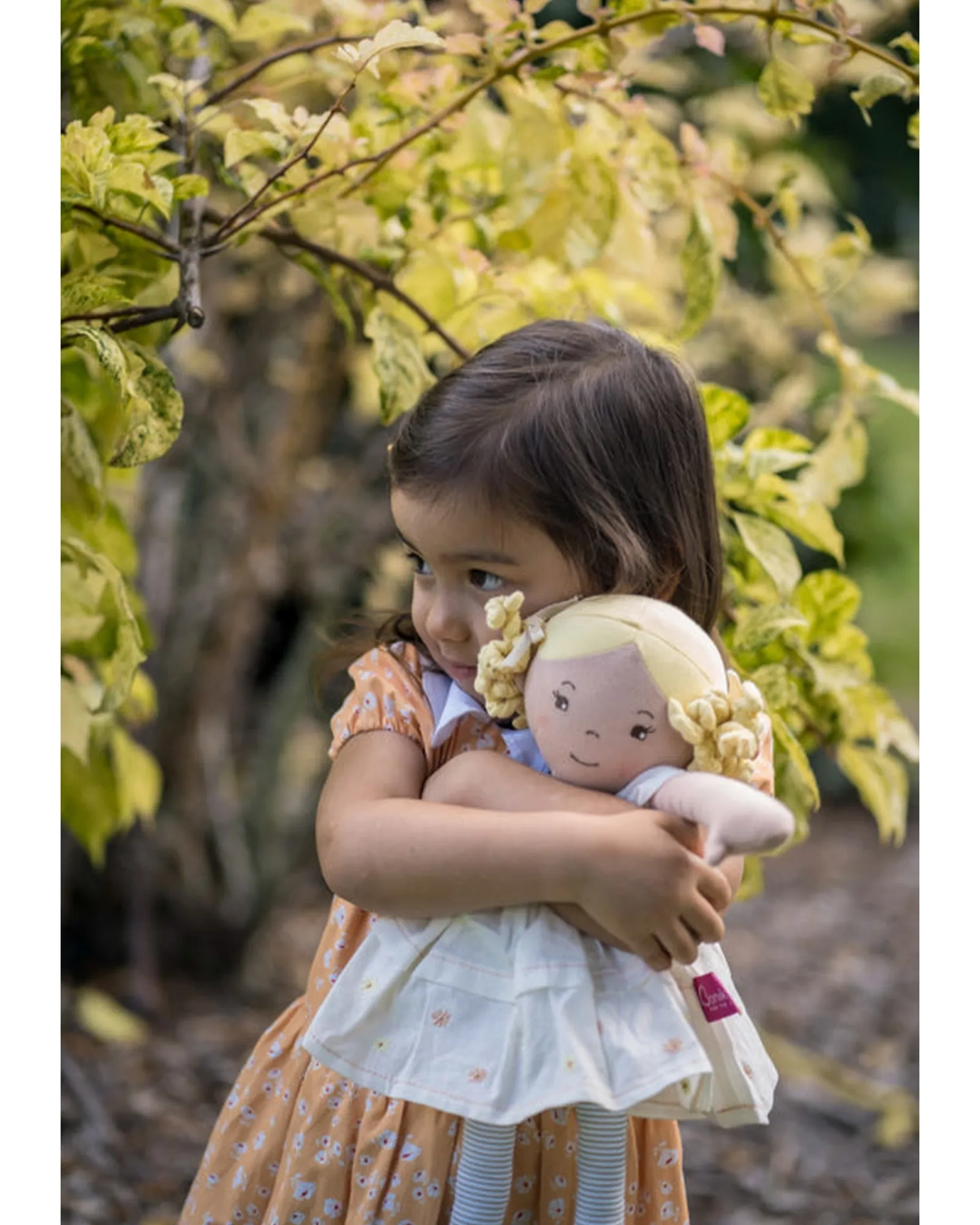 Bonikka Priscy Linen Doll With Blonde Hair Swingtag Flash Sale
