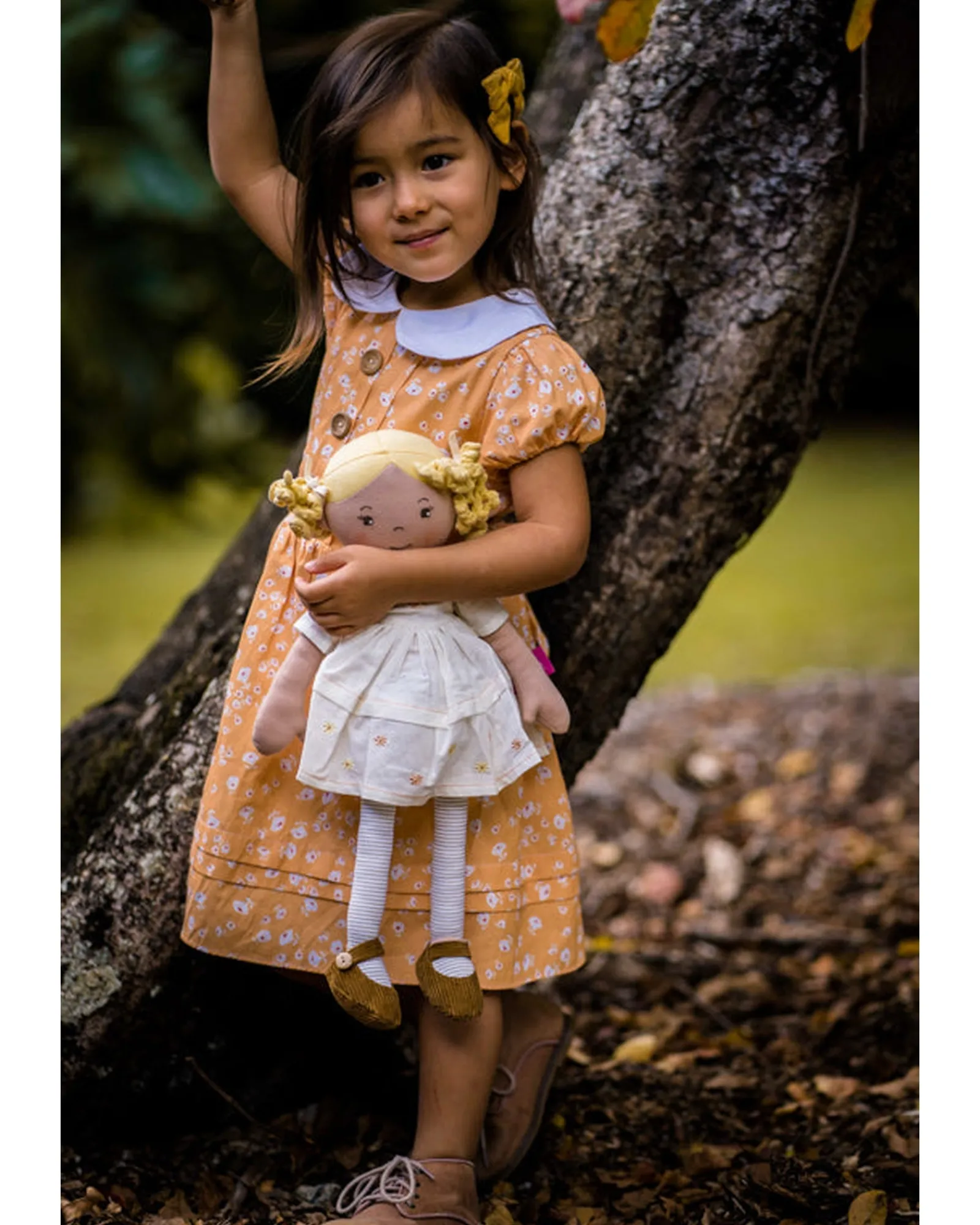 Bonikka Priscy Linen Doll With Blonde Hair Swingtag Flash Sale