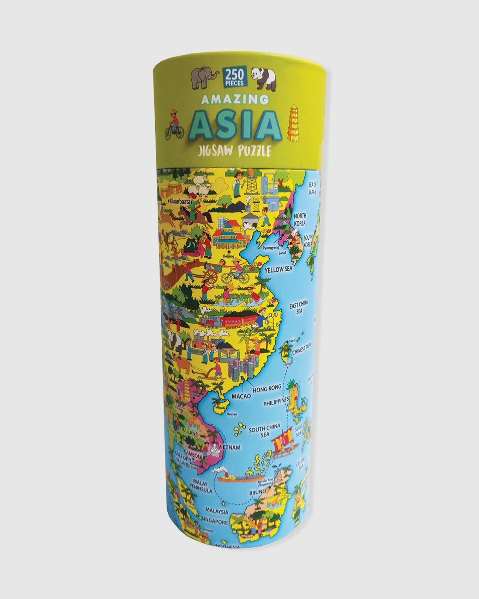 Amazing Puzzle Asia 250 Piece Jigsaw Best Sale