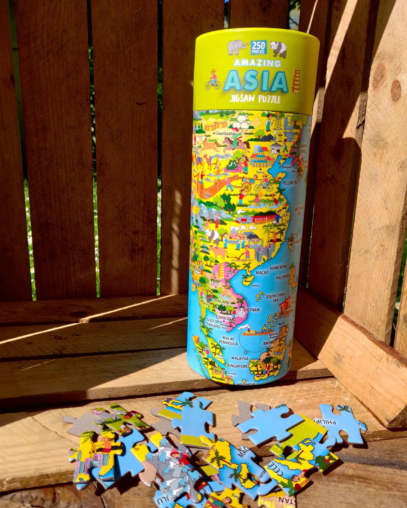 Amazing Puzzle Asia 250 Piece Jigsaw Best Sale