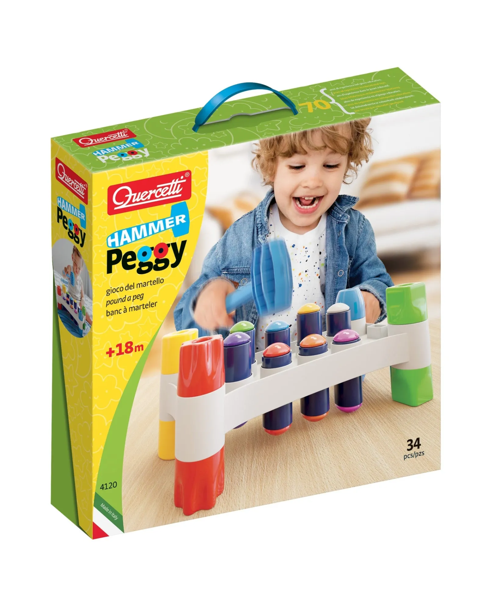Quercetti Hammer Peggy Hot
