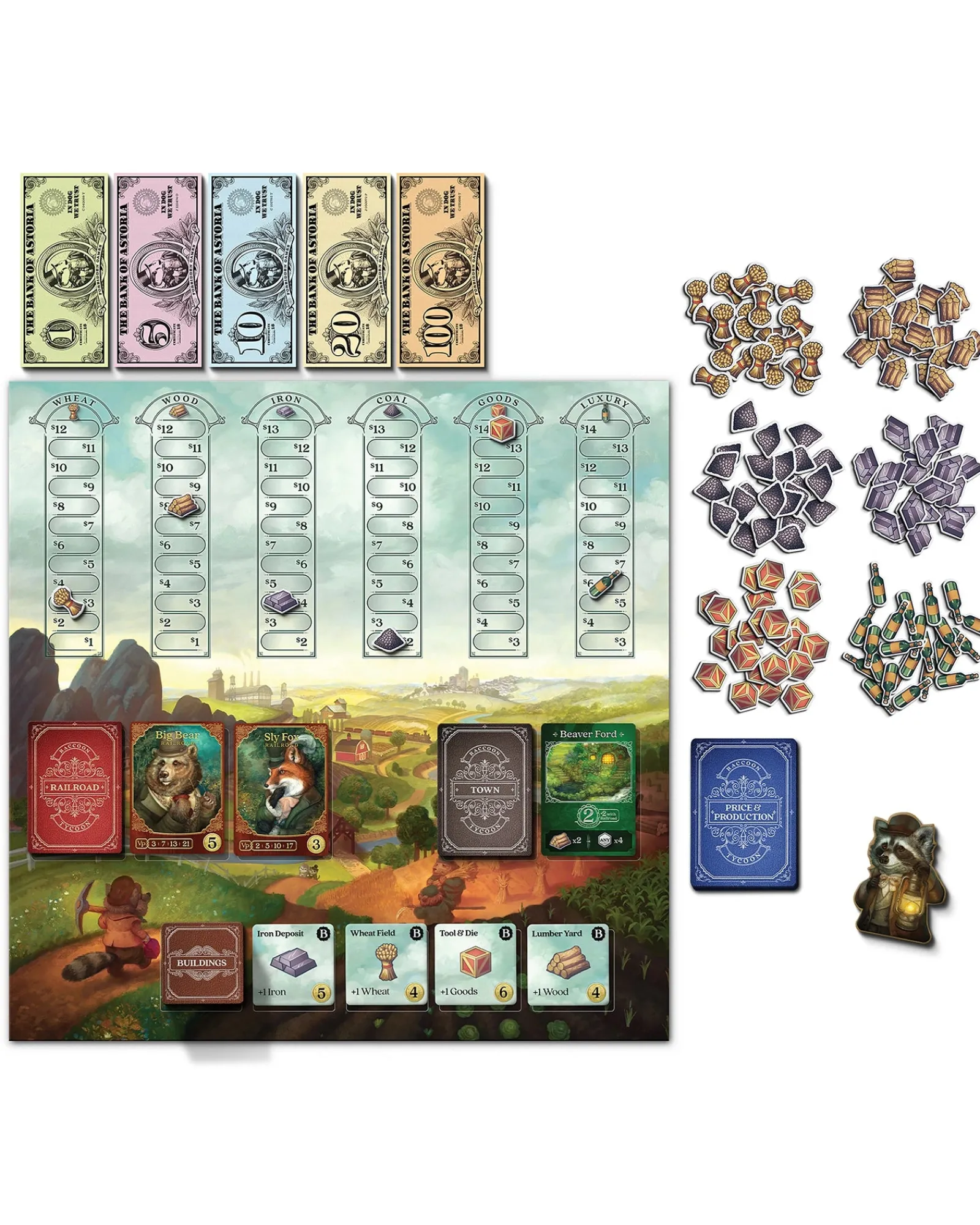 FORBIDDEN GAMES Raccoon Tycoon Best Sale