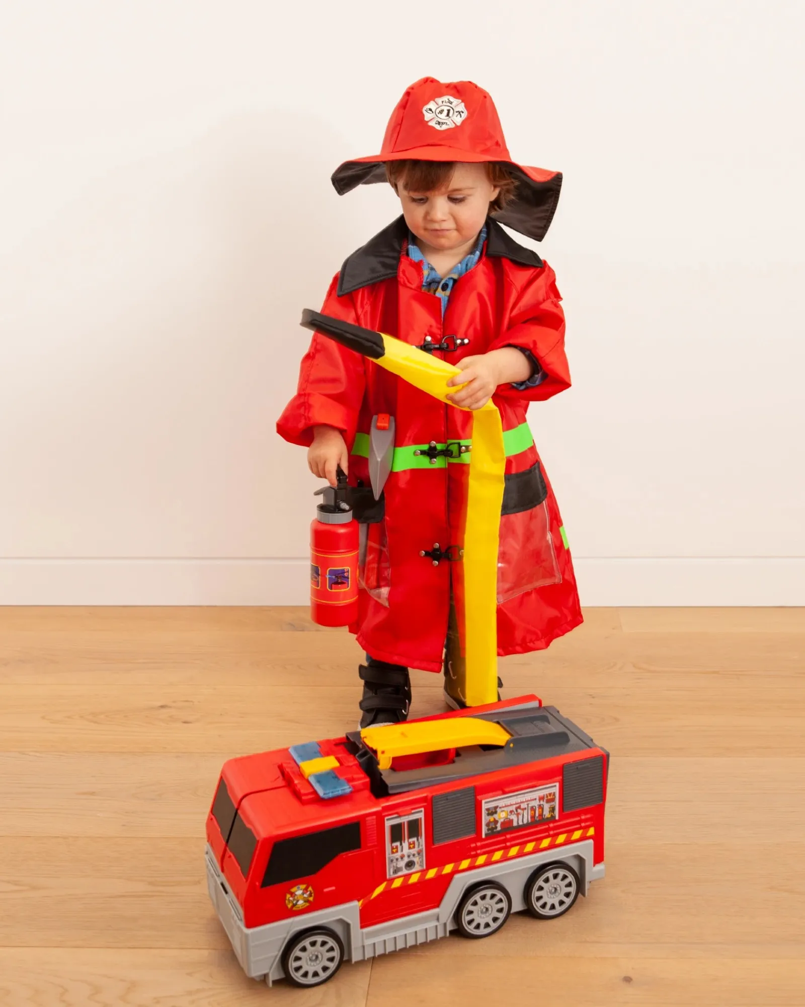 Rallye Folding Fire Truck Playset Best Sale